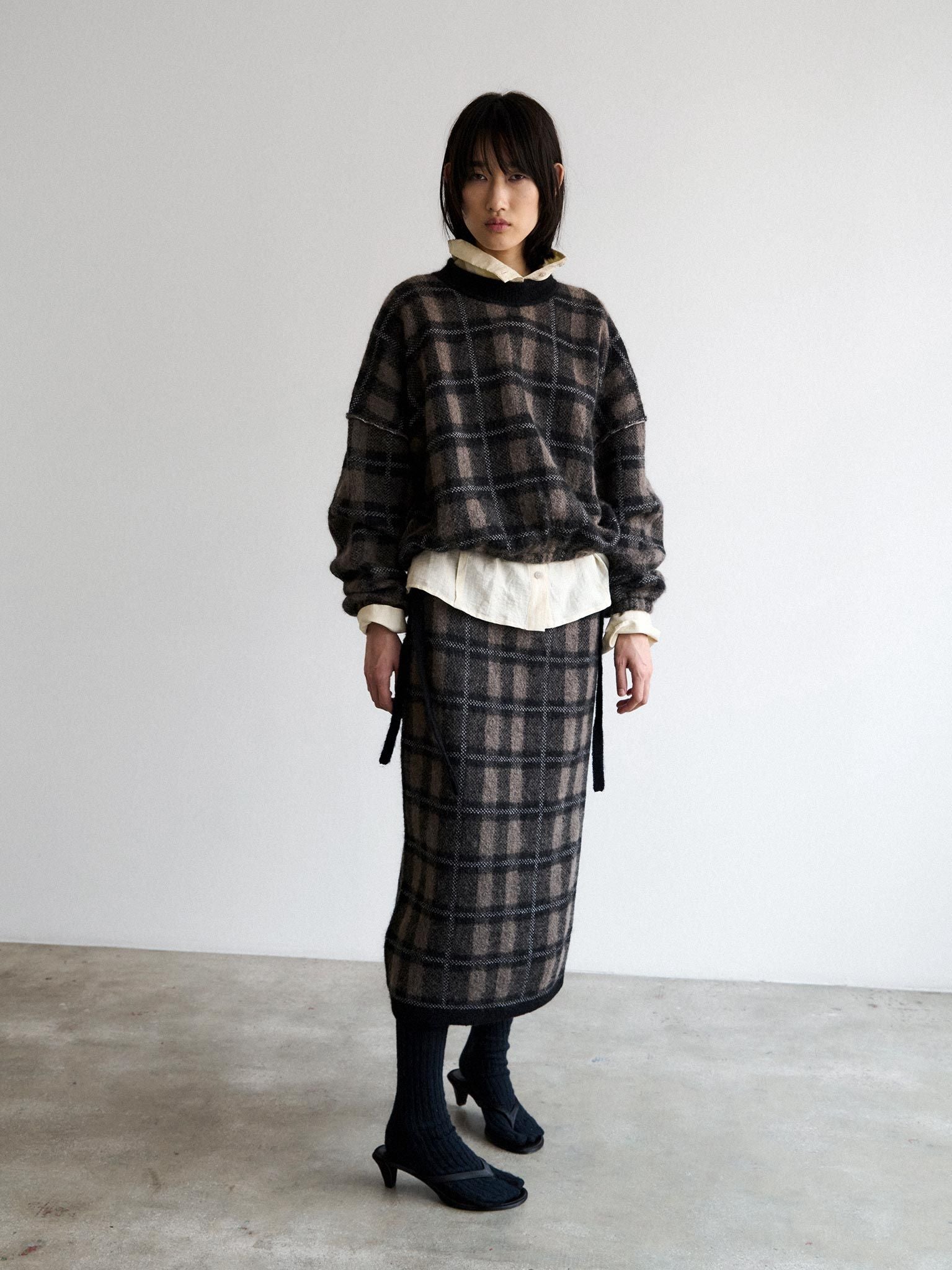 Namu Shop - Rus KOKOCHI Sweater - Black / Taupe