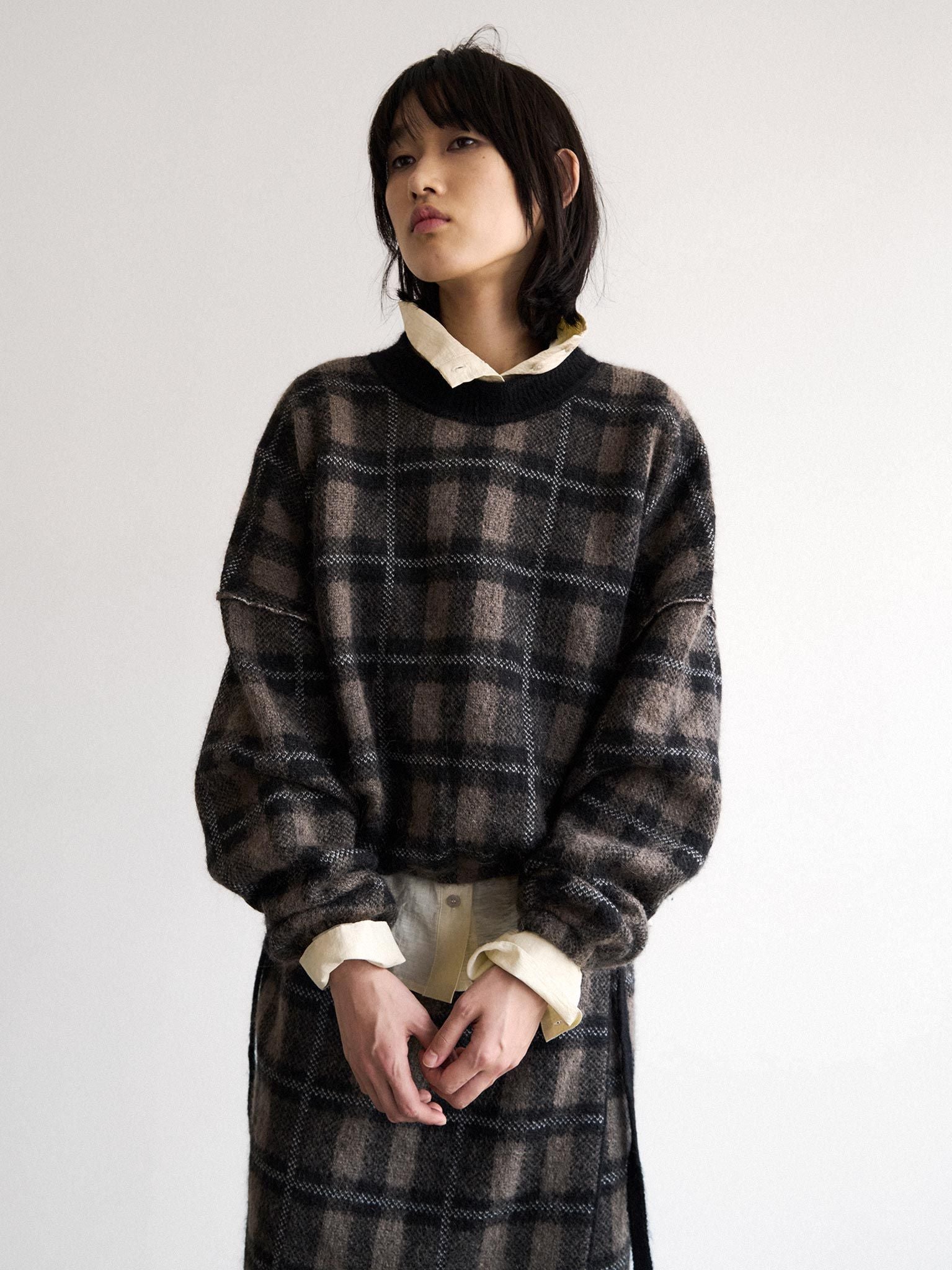 Namu Shop - Rus KOKOCHI Sweater - Black / Taupe