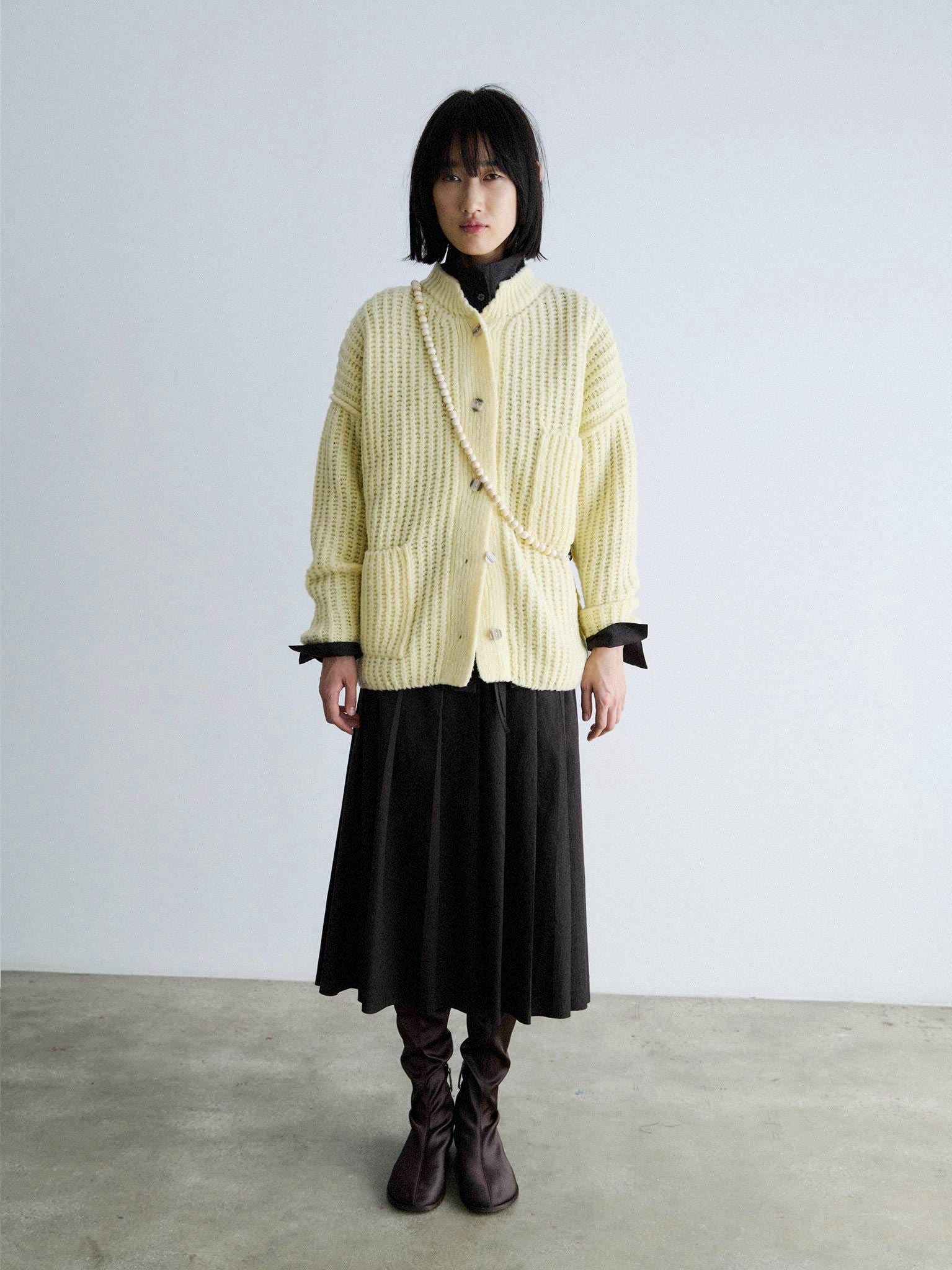 Namu Shop - Rus NUI Cardigan - Butter