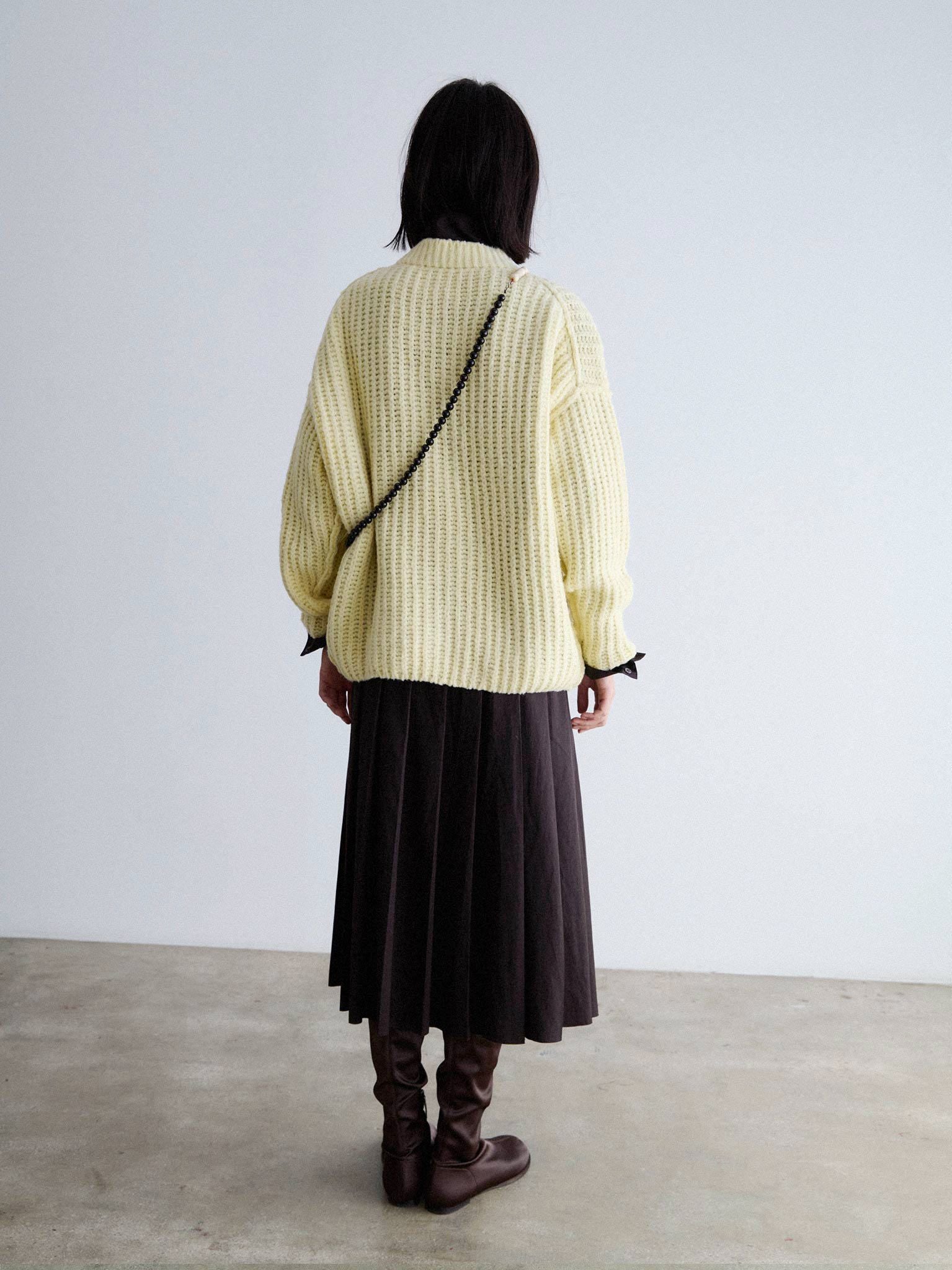 Namu Shop - Rus NUI Cardigan - Butter