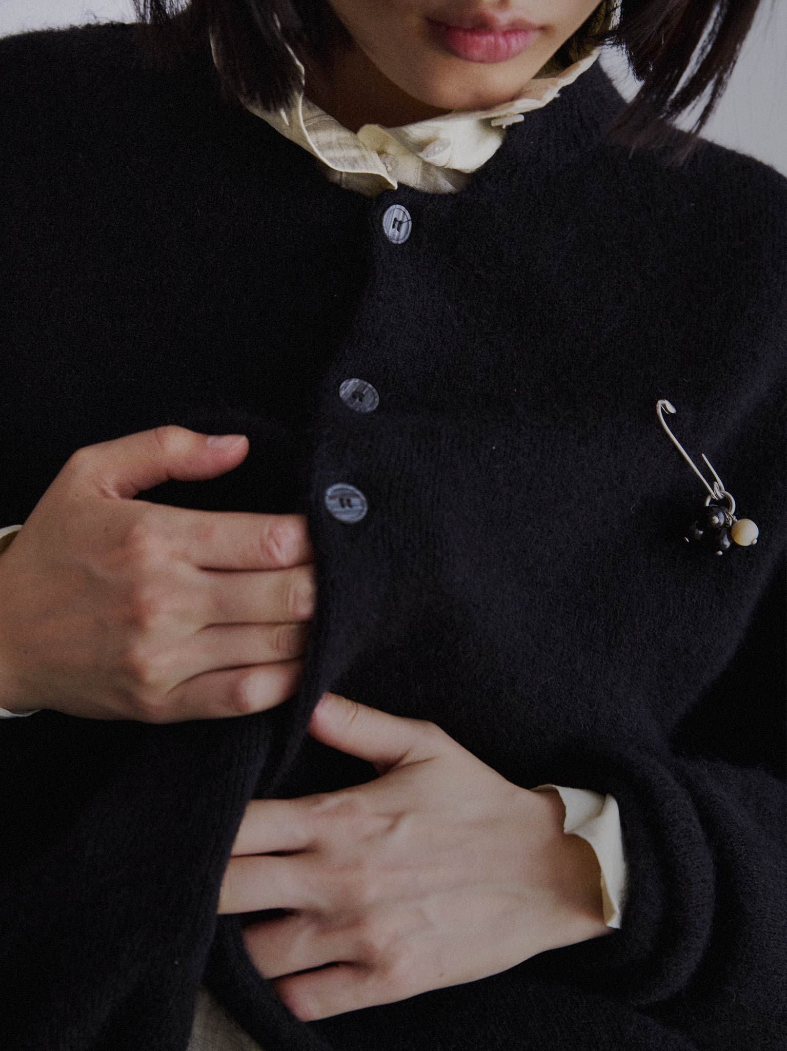 Namu Shop - Rus WATAAME Cardigan - Black