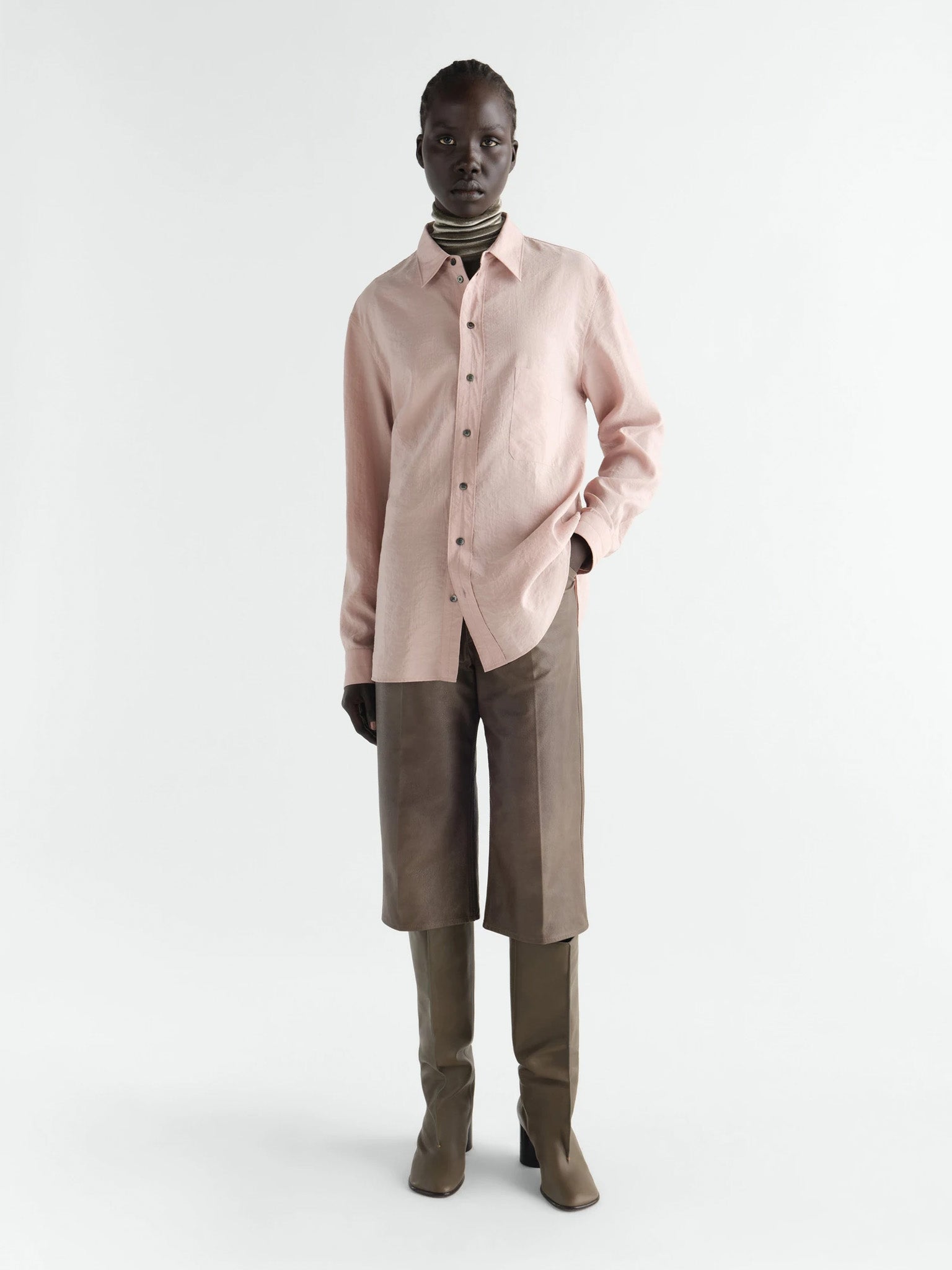 Namu Shop - Lemaire Regular Shirt - Orchid