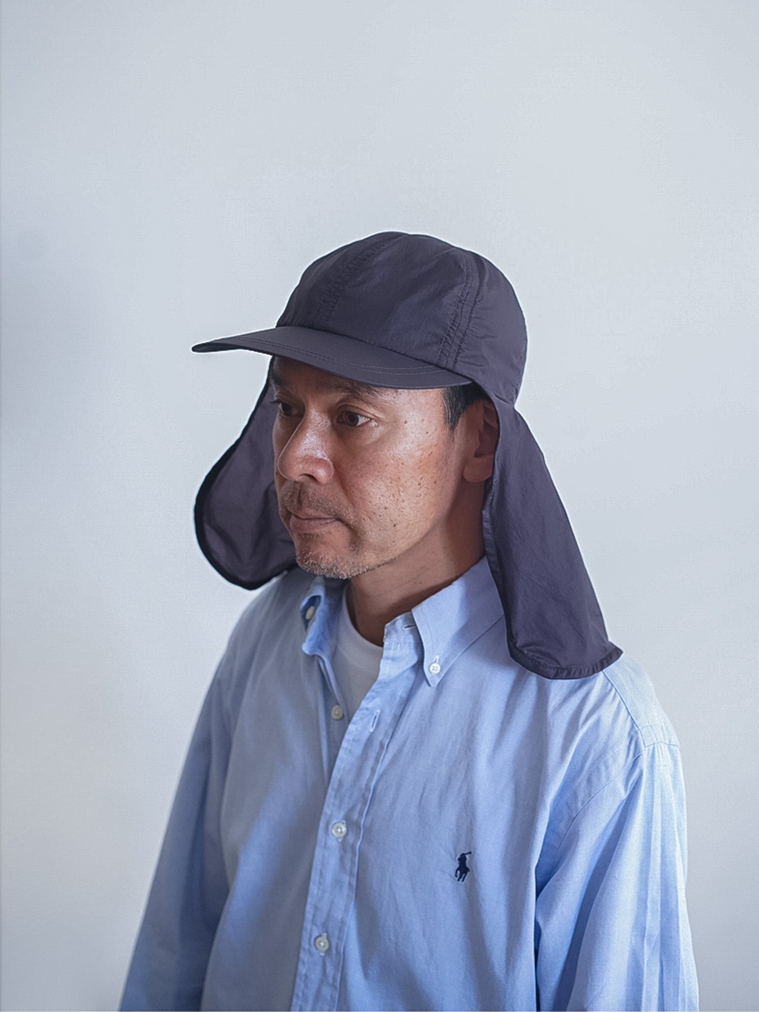 Sun Shade Cap - Dark Violet