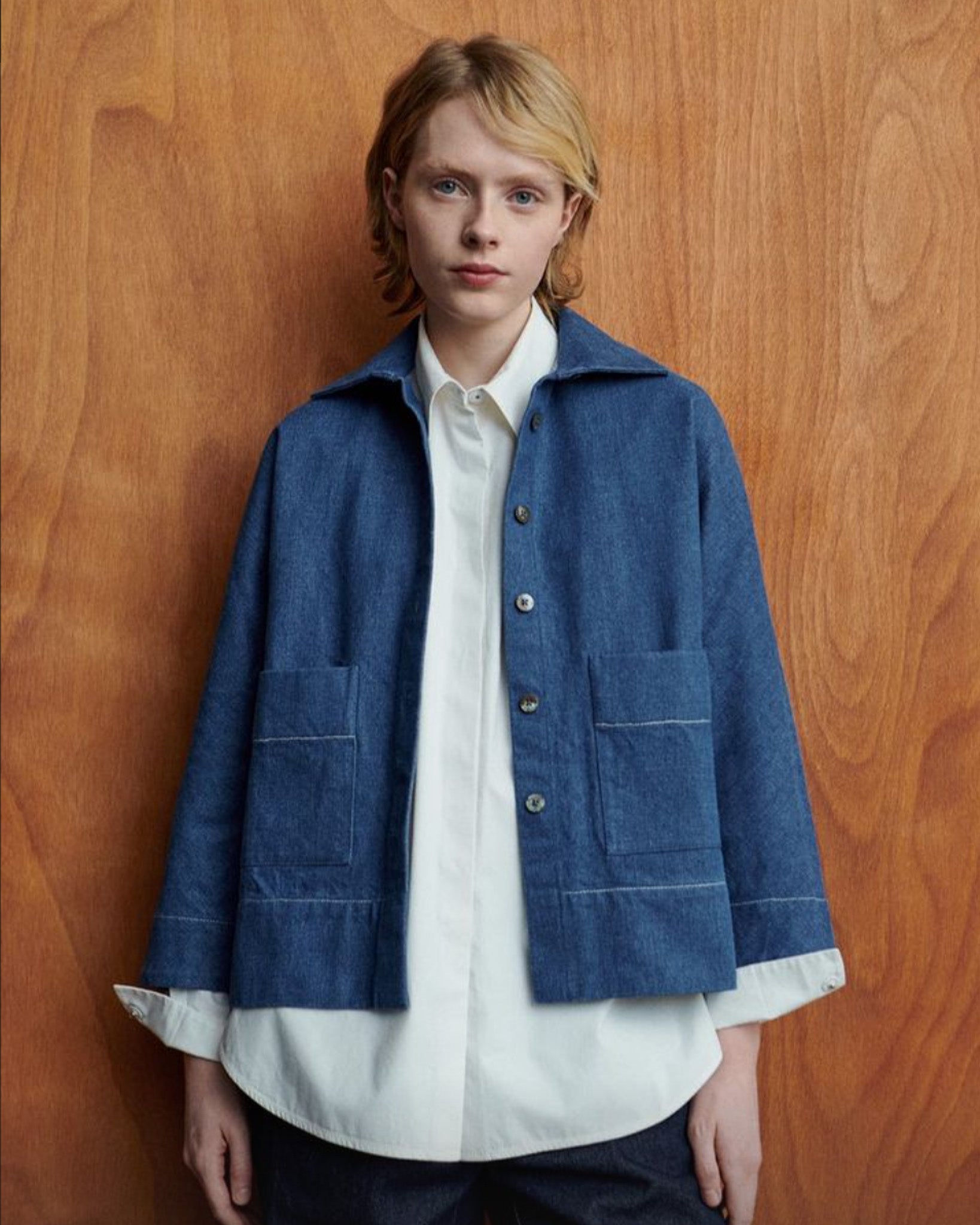 Namu Shop - Jan Machenhauer Thyme Shirt Jacket - No.1 Denim