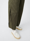 Namu Shop - Studio Nicholson Toba Sporty Curve Leg Pant - Army Green