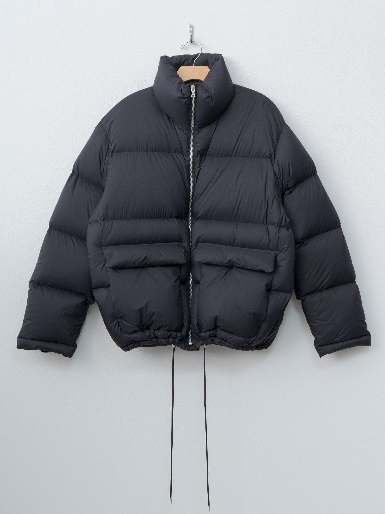 Super Light Nylon Ripstop Down Blouson - Black
