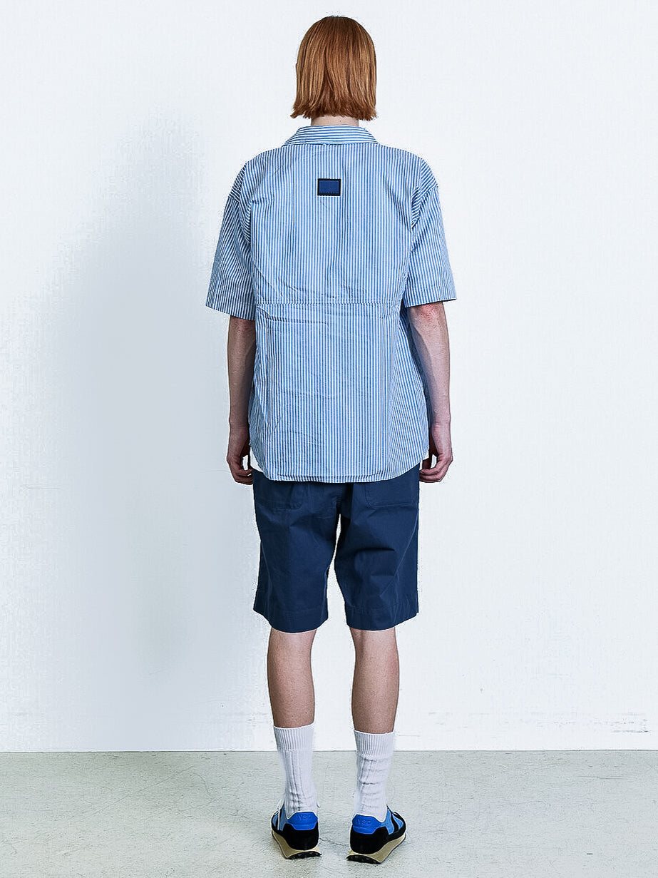 New Relaxed Pajama Shorts - Navy