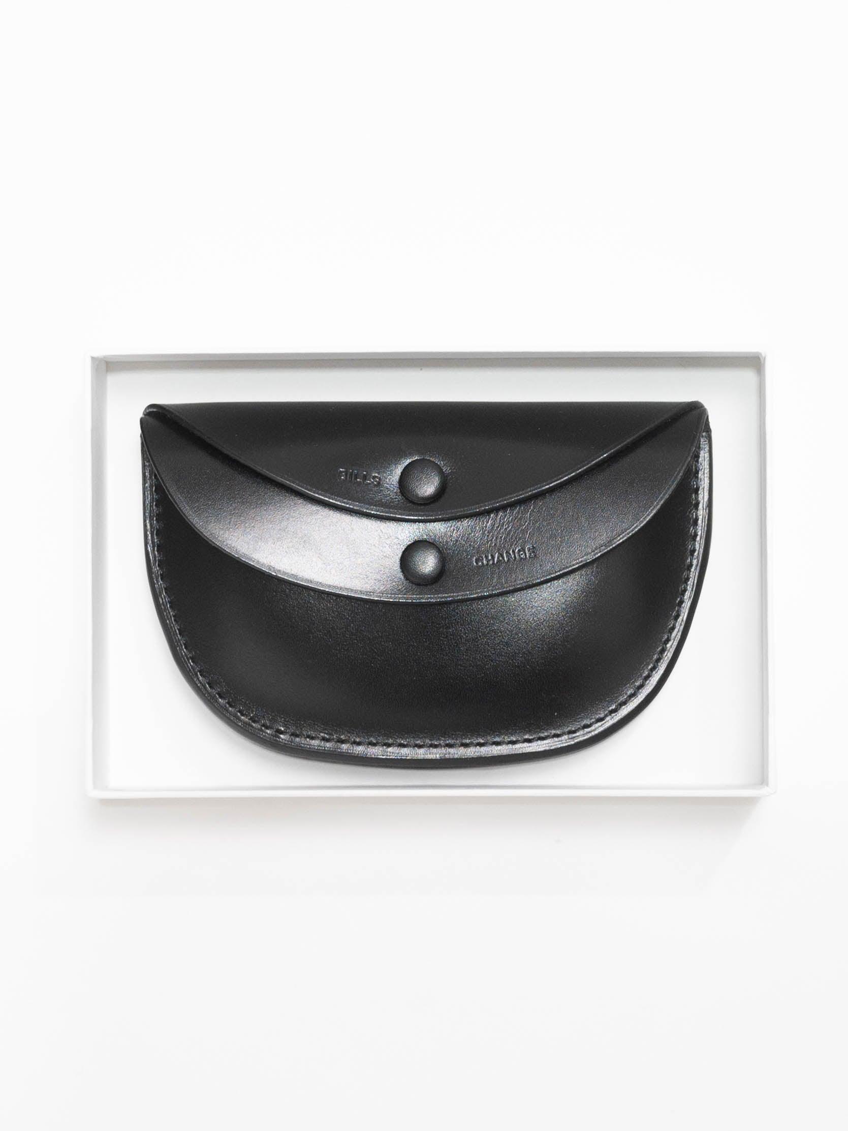 Namu Shop - Kaptain Sunshine Round Wallet Small - Black