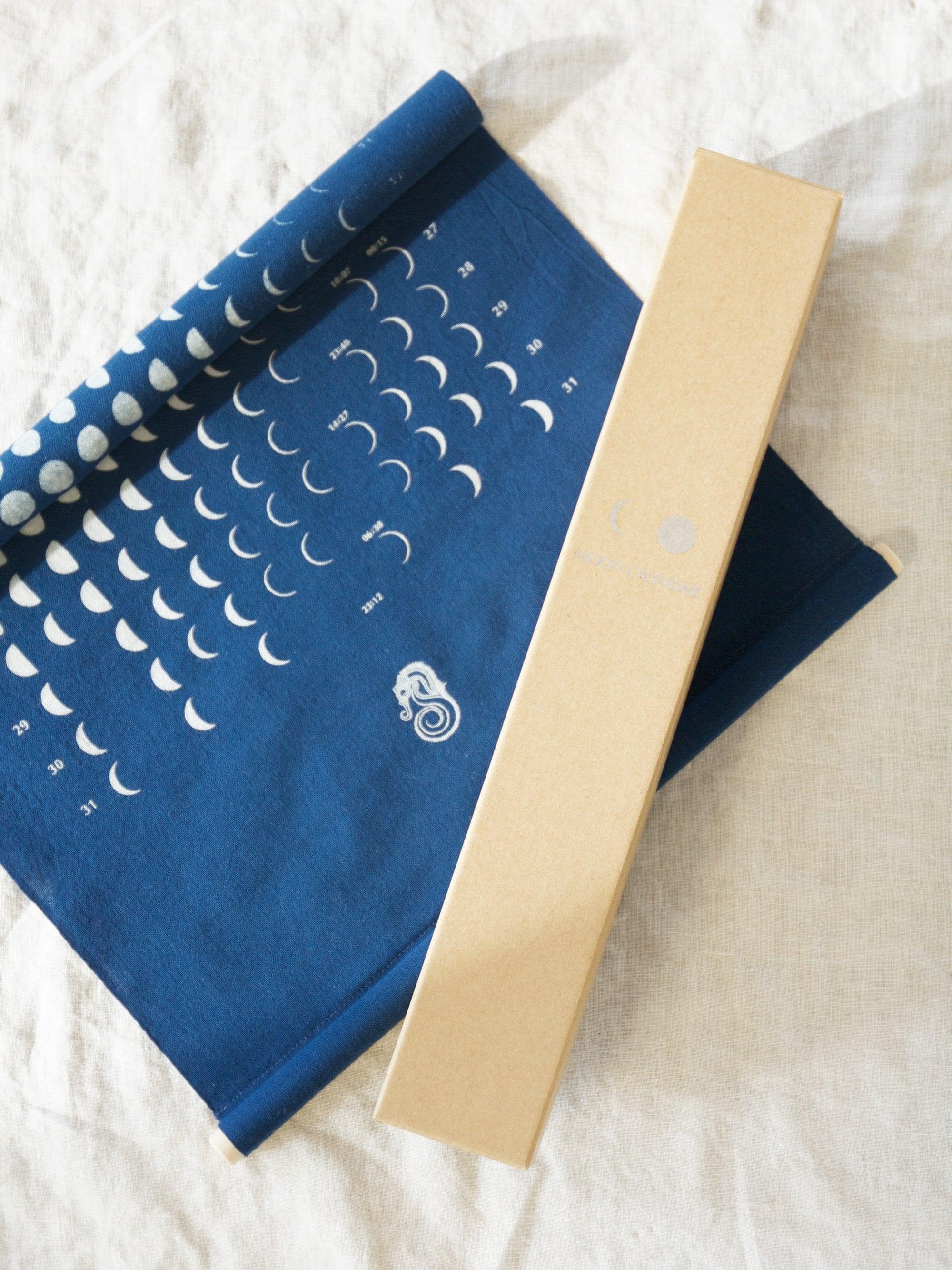 Namu Shop - Litmus Indigo-dyed Moon Calendar 2023