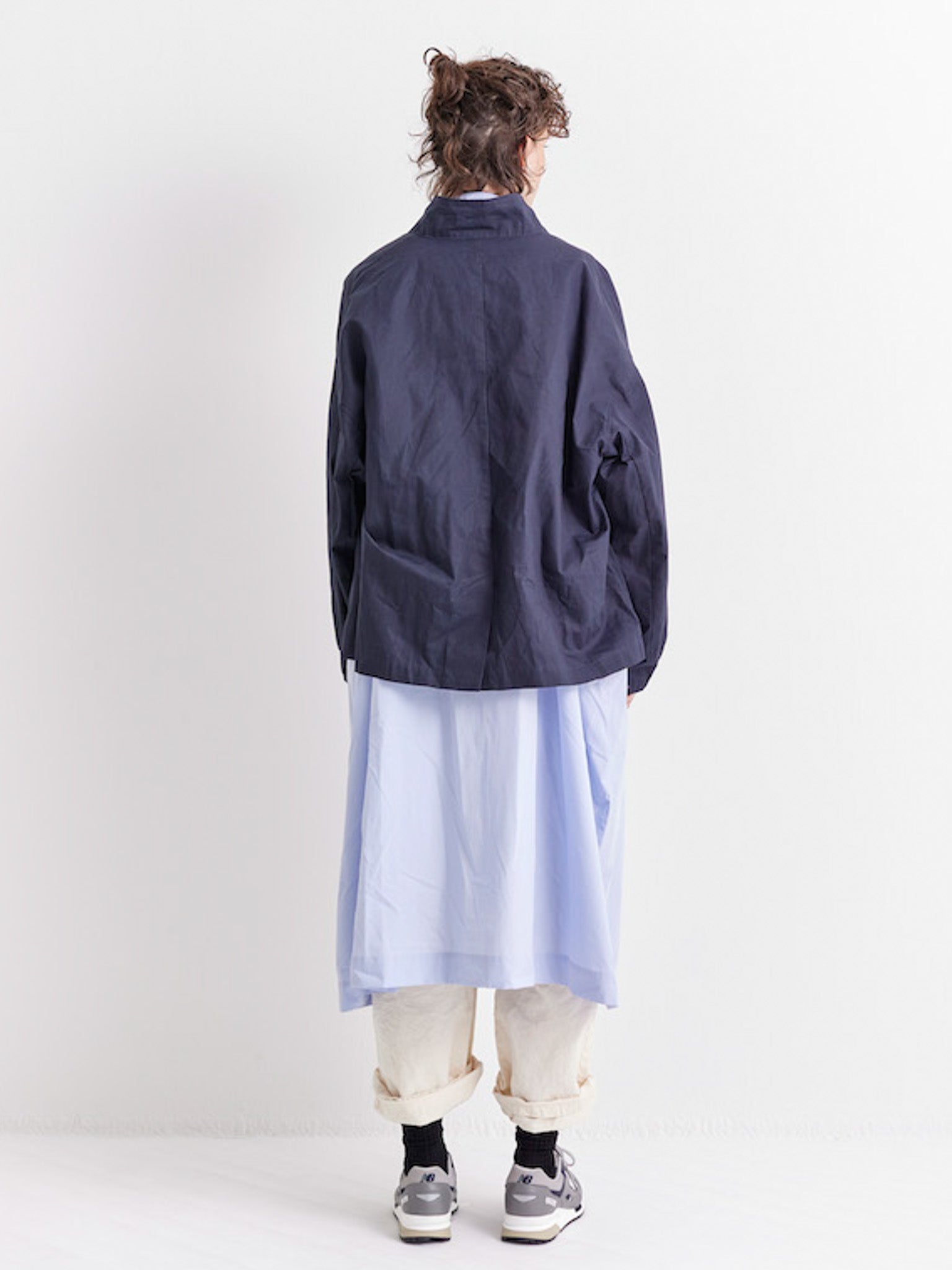 Namu Shop - Veritecoeur Cotton Blouson - Dark Navy