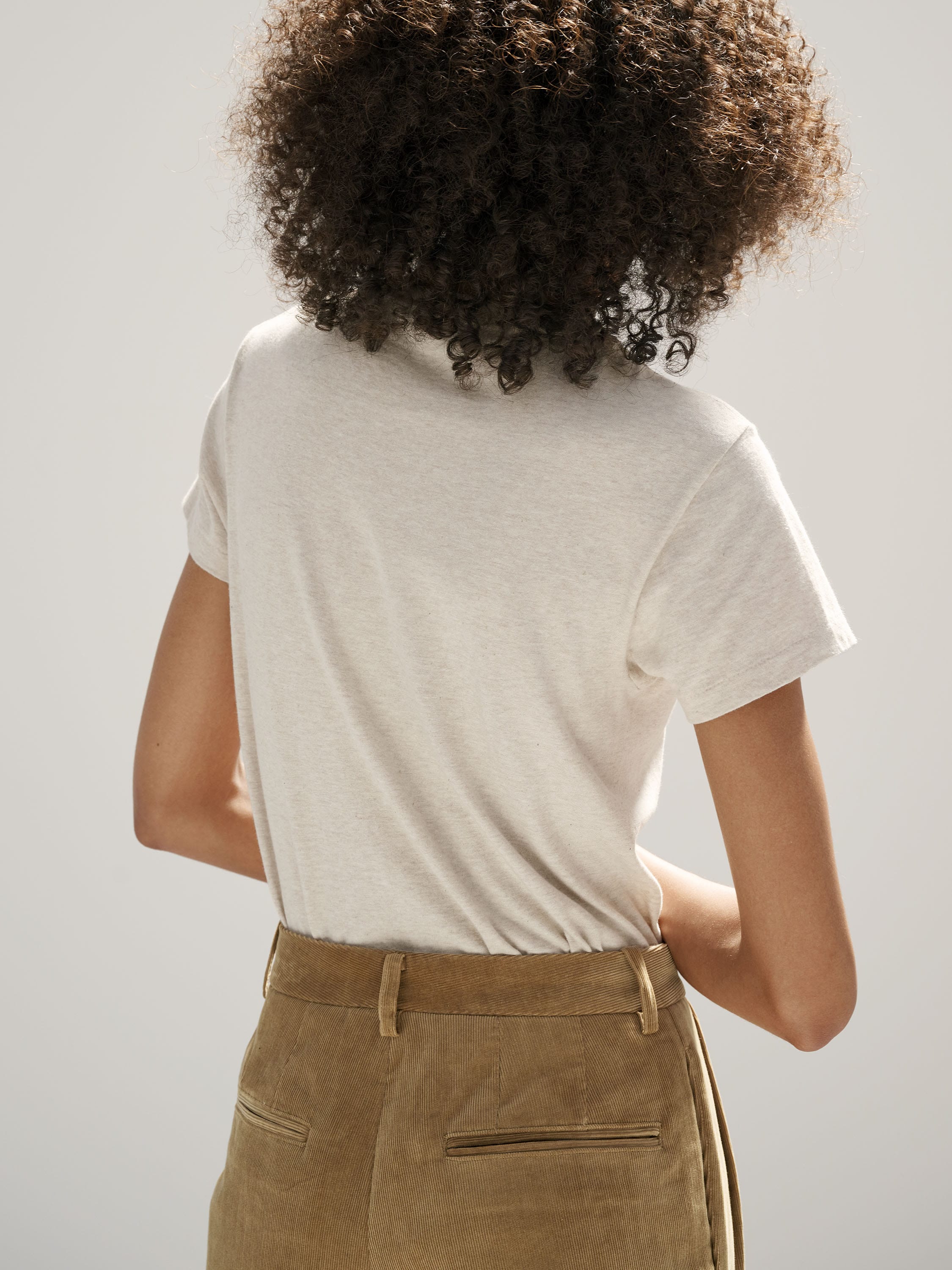 Namu Shop - Auralee Seamless Crewneck Tee - White