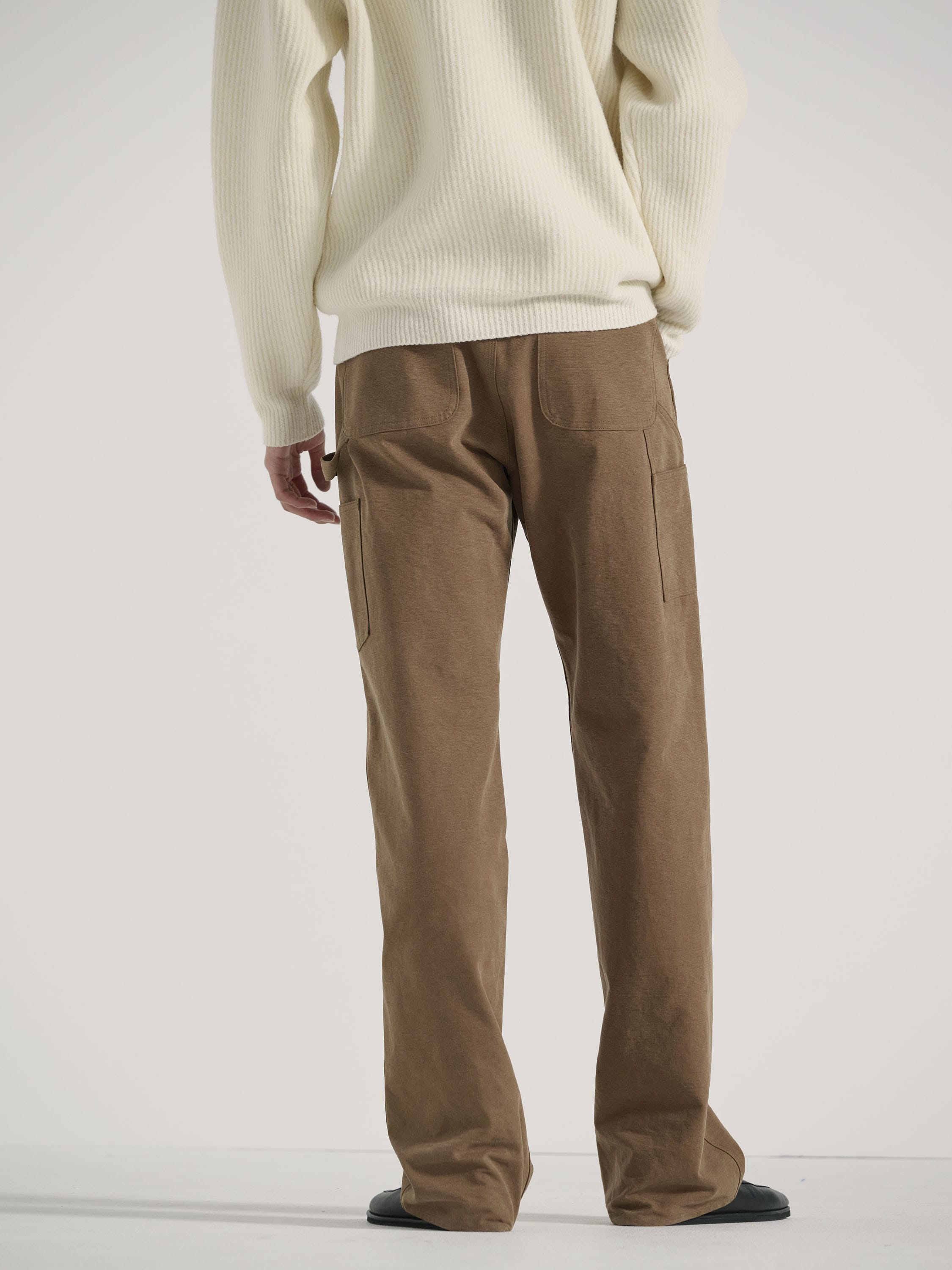 Namu Shop - Auralee Washed Heavy Canvas Pants - Ivory