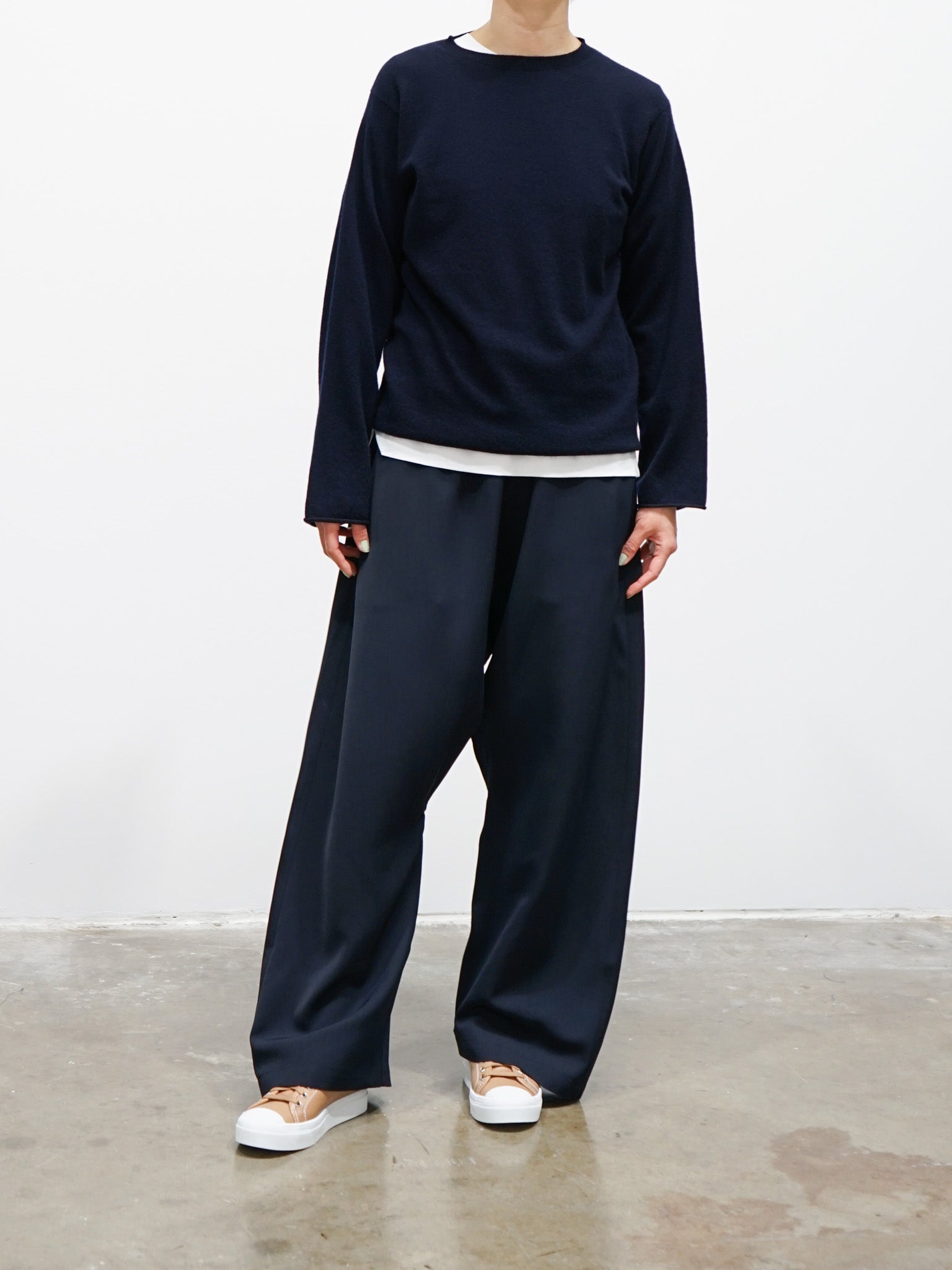 Namu Shop - Sofie D'Hoore Minute Cashmere Knit - Mastic