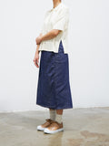 Namu Shop - Studio Nicholson Cedrus Jersey Short Sleeve Shirt - Parchment