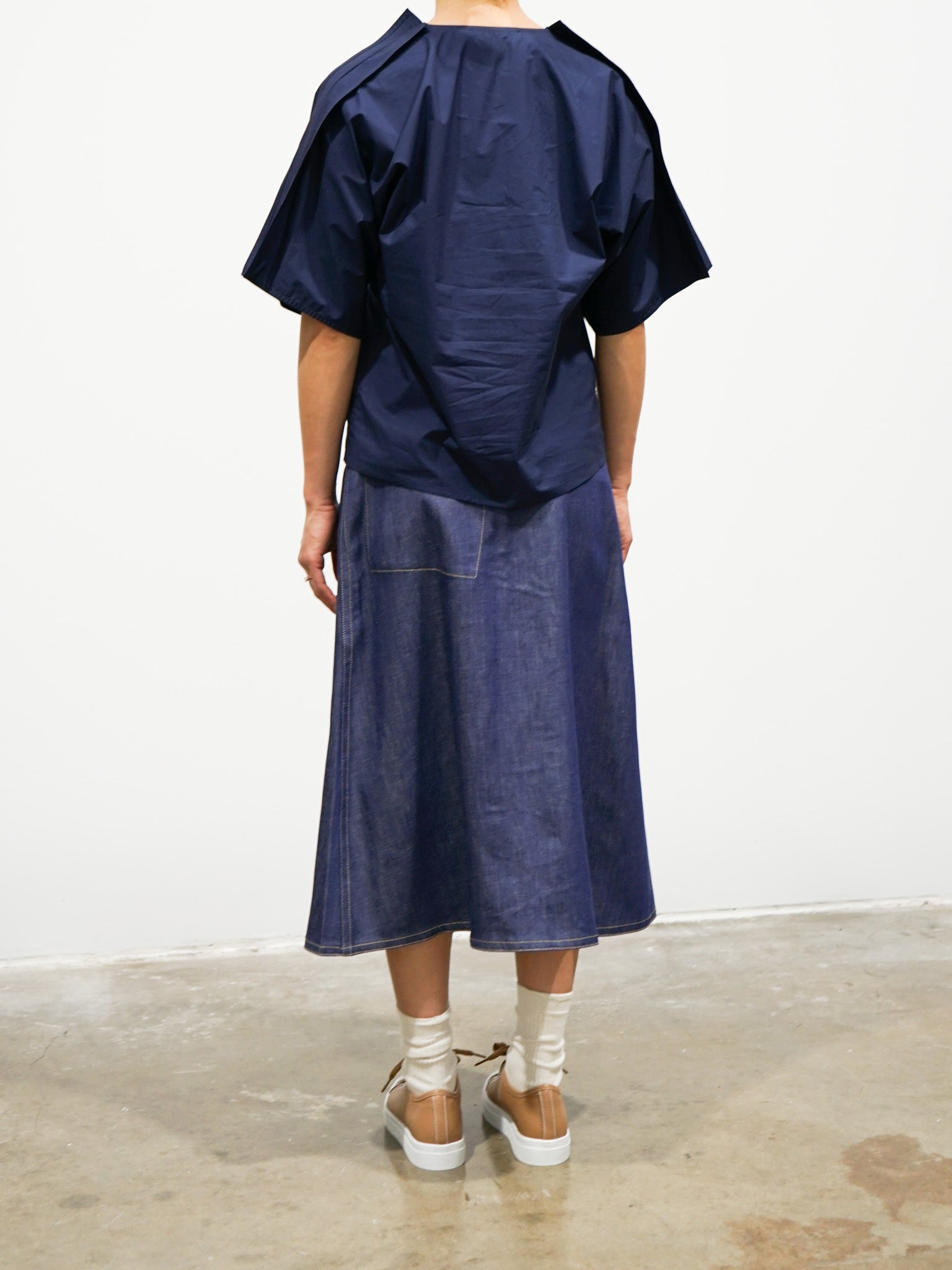 Namu Shop - Sofie D'Hoore Basta Woven Top - White