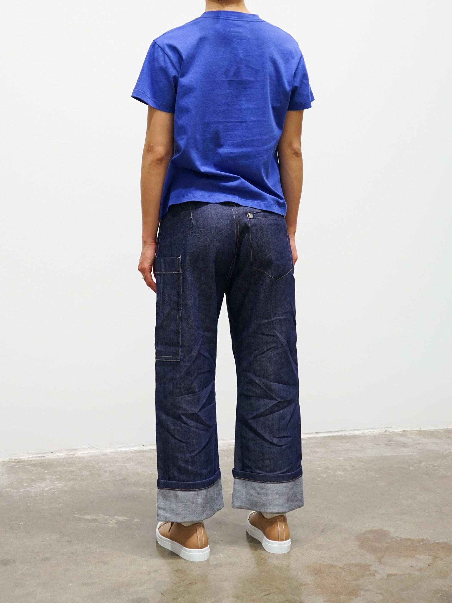 Namu Shop - Sofie D'Hoore Prague Denim Trousers - Indigo