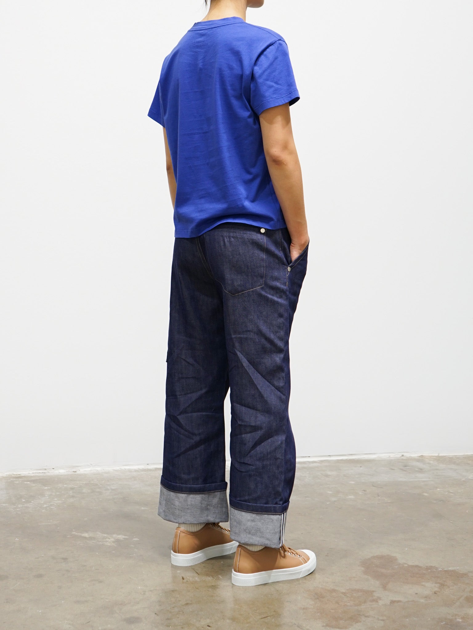 Namu Shop - Sofie D'Hoore Prague Denim Trousers - Indigo