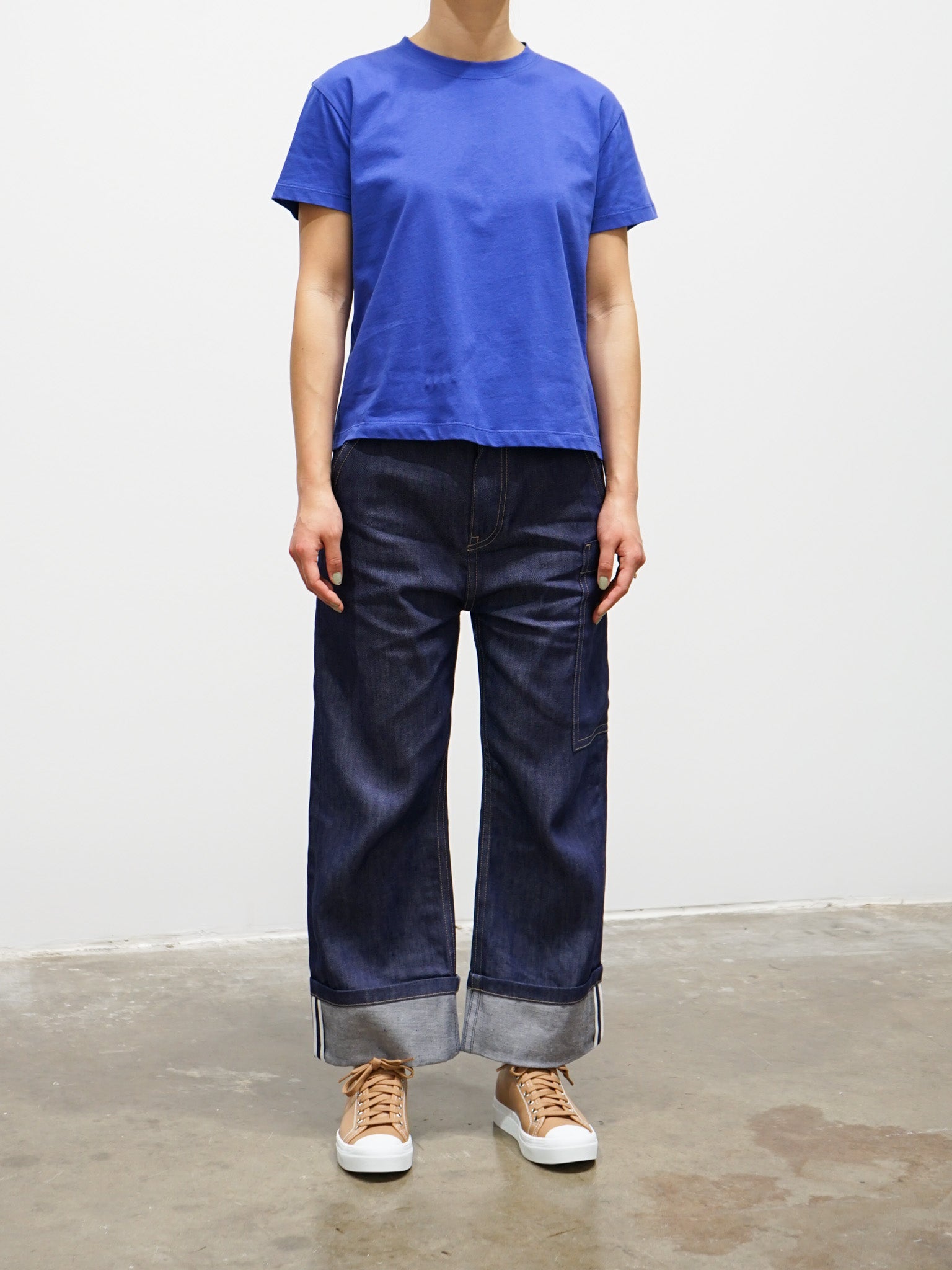 Namu Shop - Sofie D'Hoore Prague Denim Trousers - Indigo