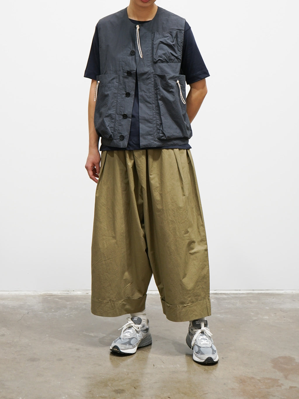 Namu Shop - Toogood The Baker Trouser - Poplin Khaki