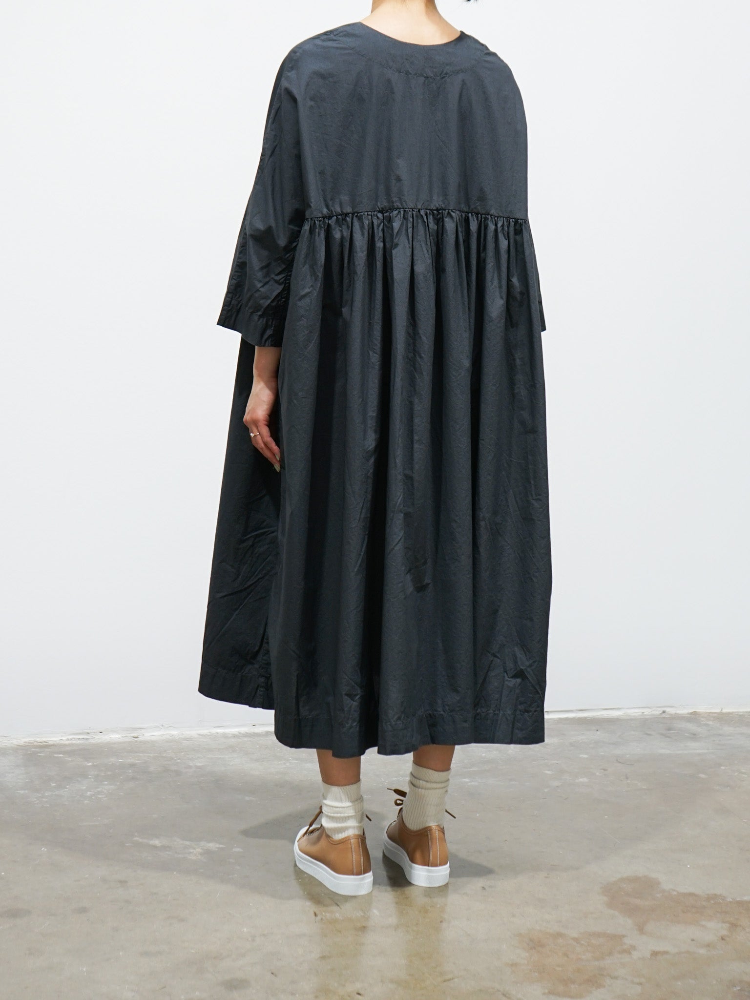 Namu Shop - Veritecoeur Gather Dress - Sumikuro