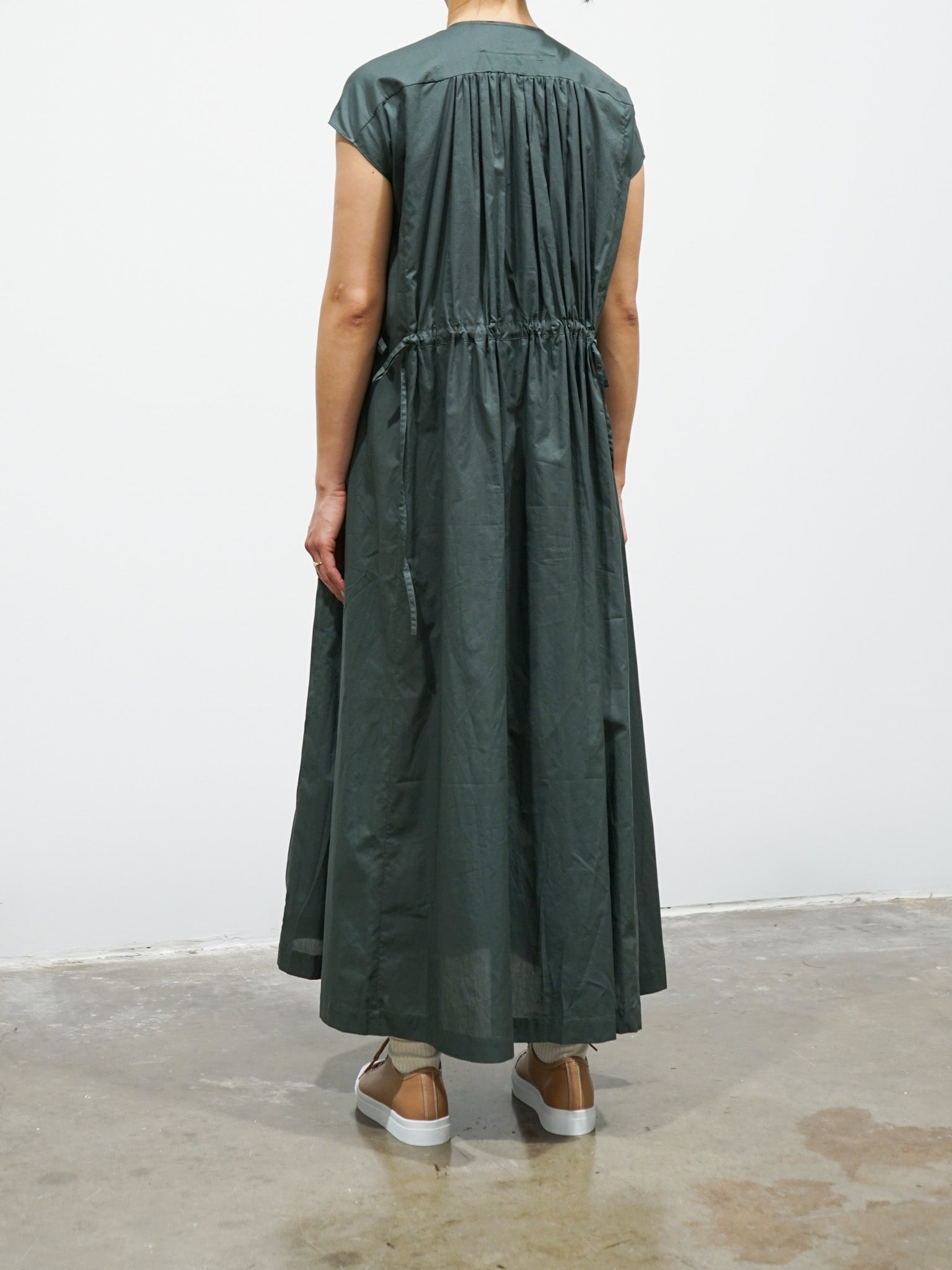 Namu Shop - Toogood The Shrimper Dress - Cotton Lawn Kelp