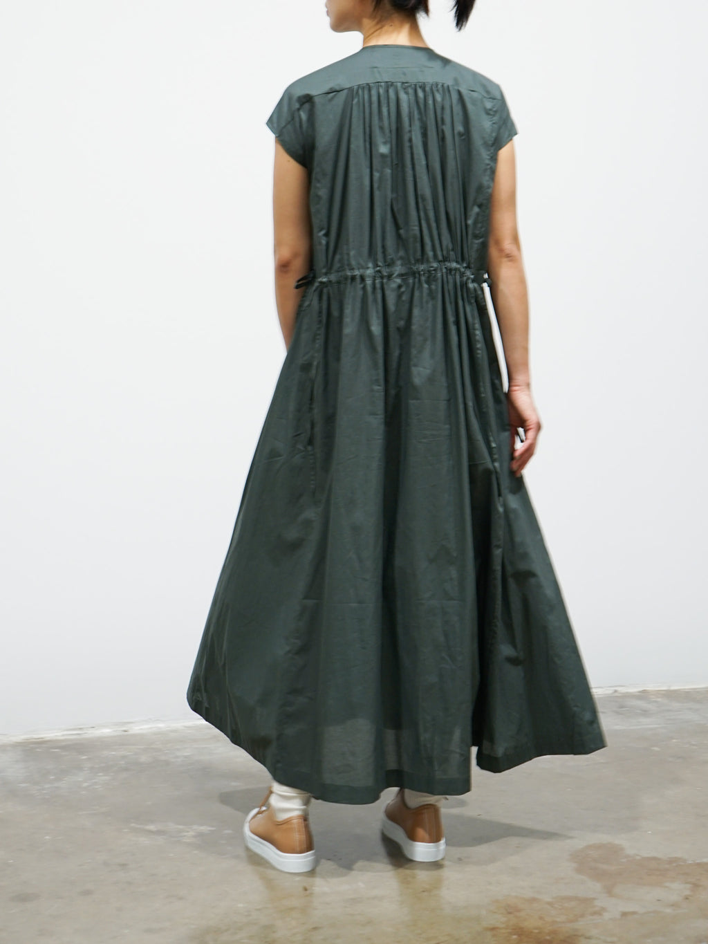 Namu Shop - Toogood The Shrimper Dress - Cotton Lawn Kelp