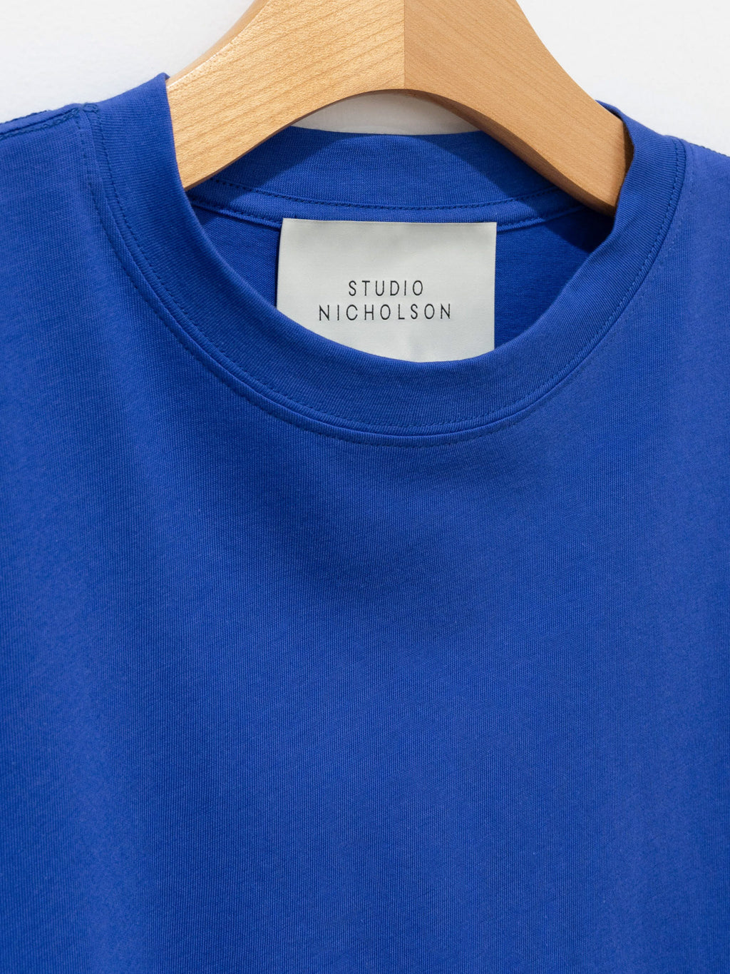 Namu Shop - Studio Nicholson Marine Perfect Tee - Klein Blue