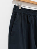 Namu Shop - Studio Nicholson Gia Wide Leg Drawcord Pants - Darkest Navy