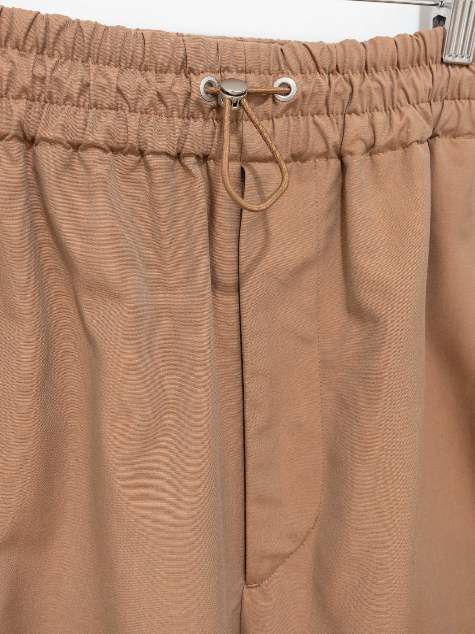 Namu Shop - Auralee Finx Tussah Chambray Easy Pants - Brown