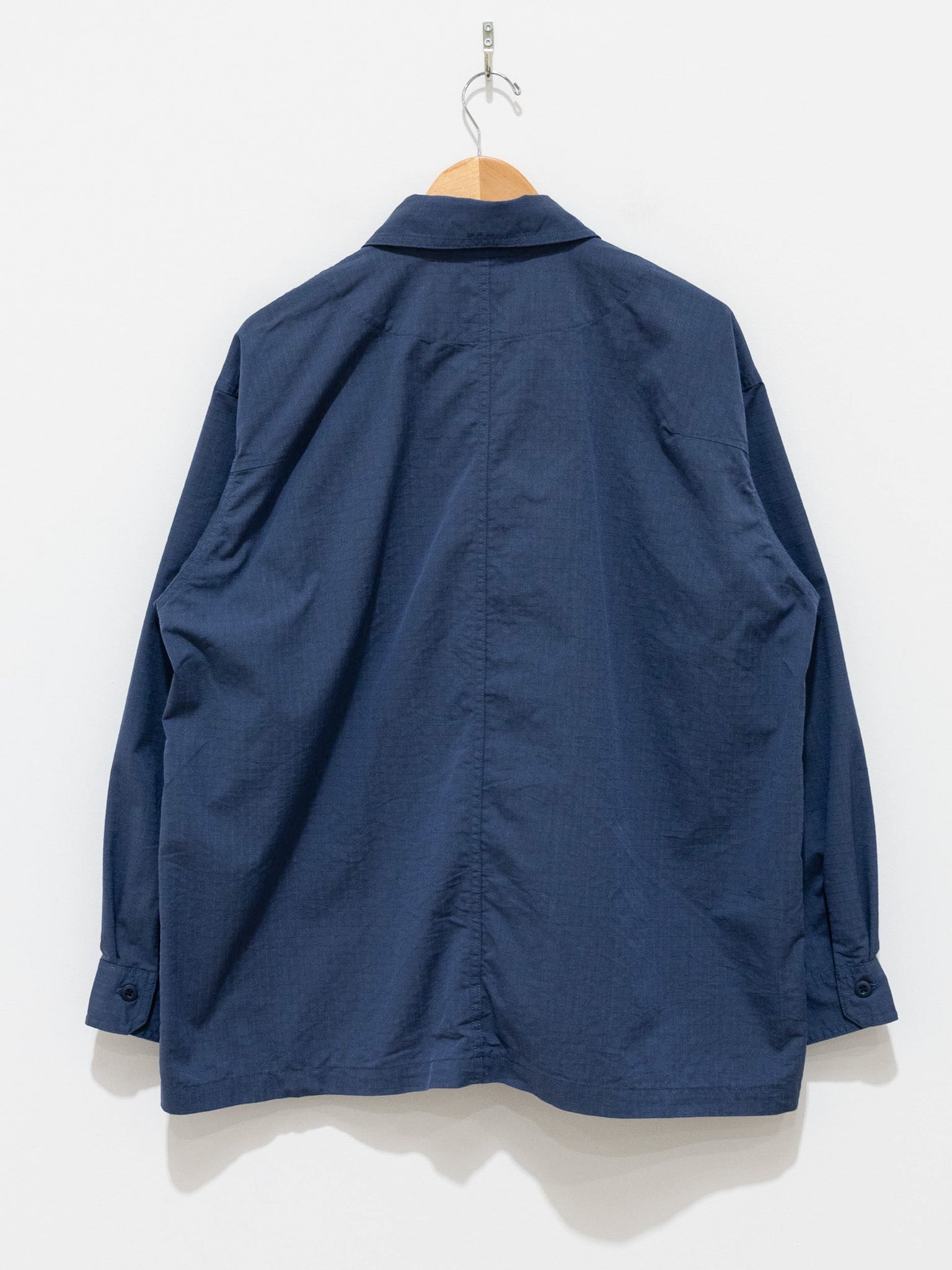 Namu Shop - ts(s) Ripstop Military Shirt Jacket - Blue