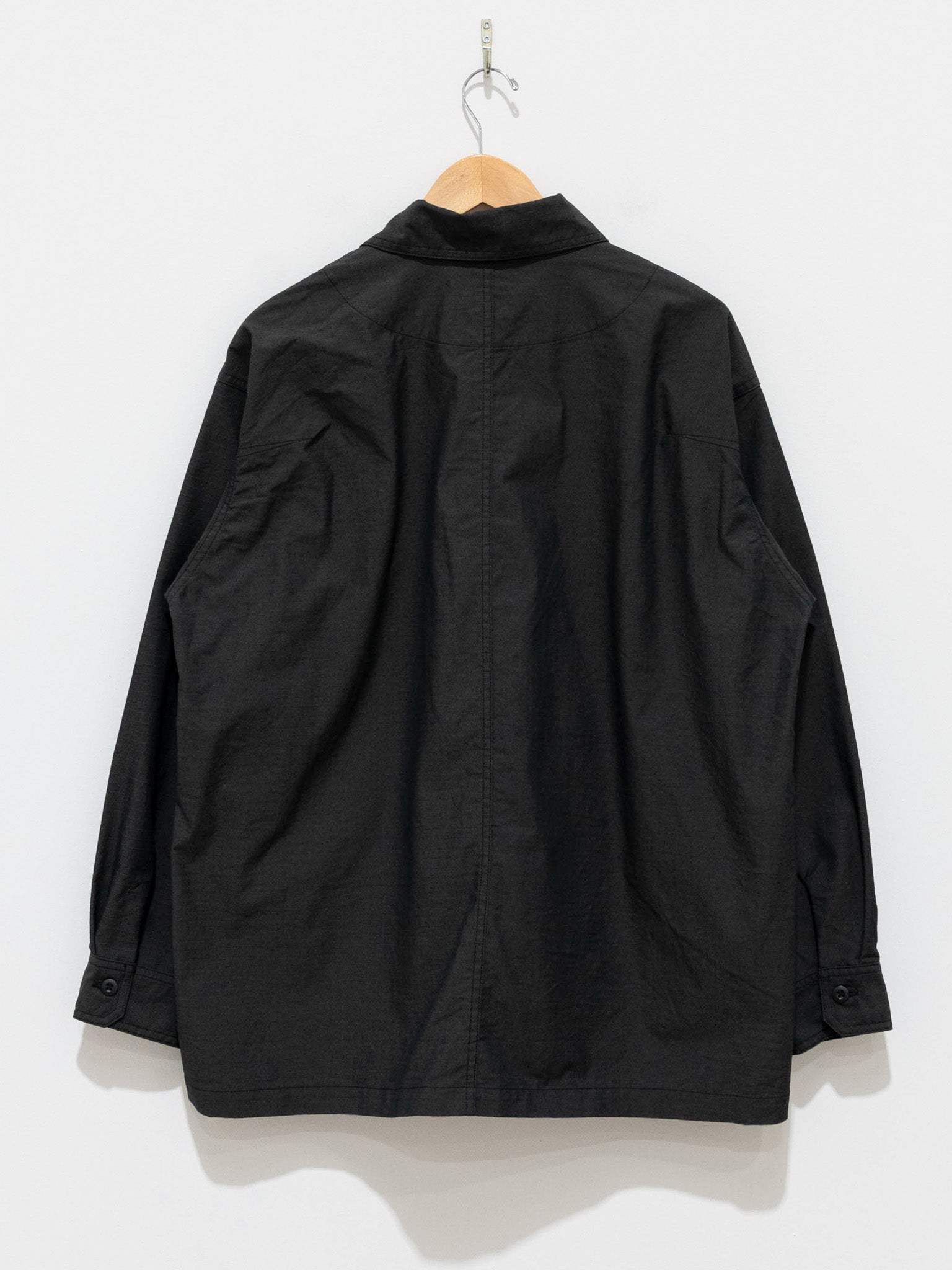 Namu Shop - ts(s) Ripstop Military Shirt Jacket - Charcoal