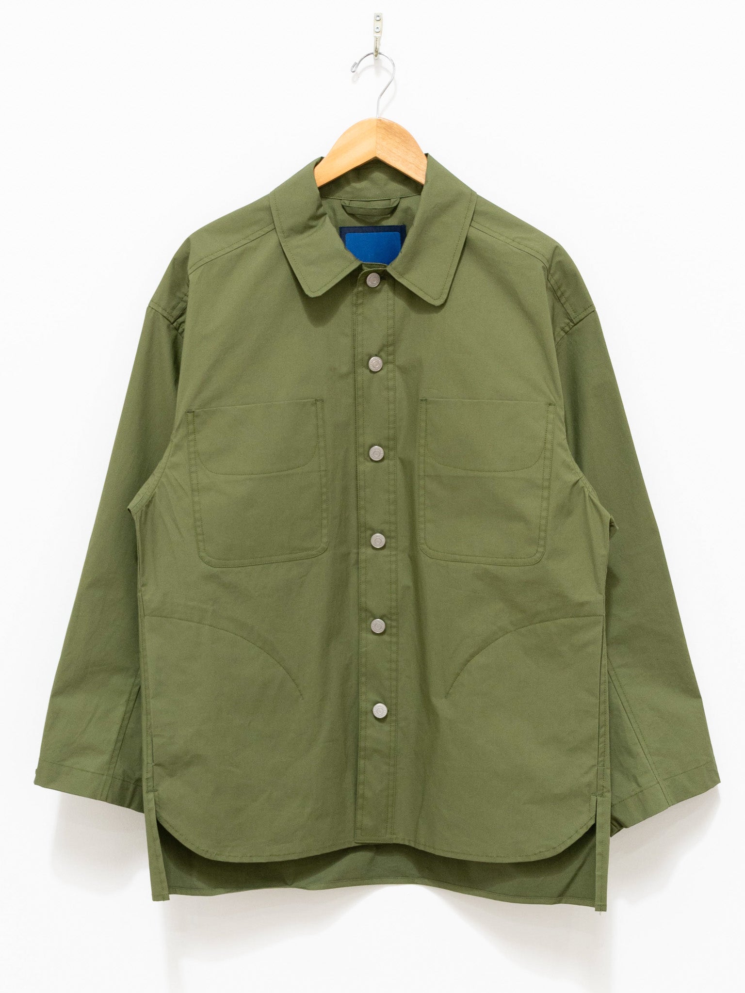Namu Shop - Document Paper Shirting Jacket - Khaki