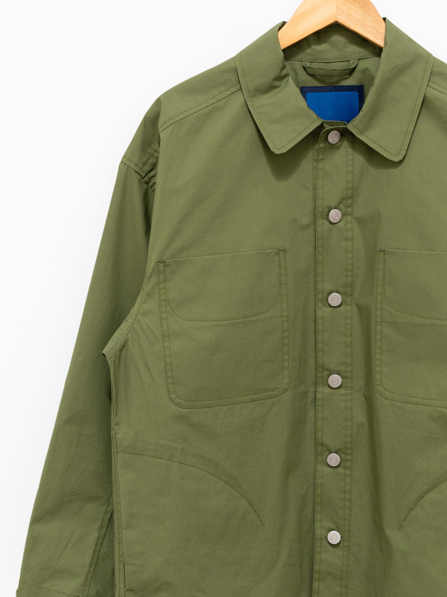 Namu Shop - Document Paper Shirting Jacket - Khaki
