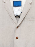 Namu Shop - Document Irish Linen Relaxed Jacket - Beige