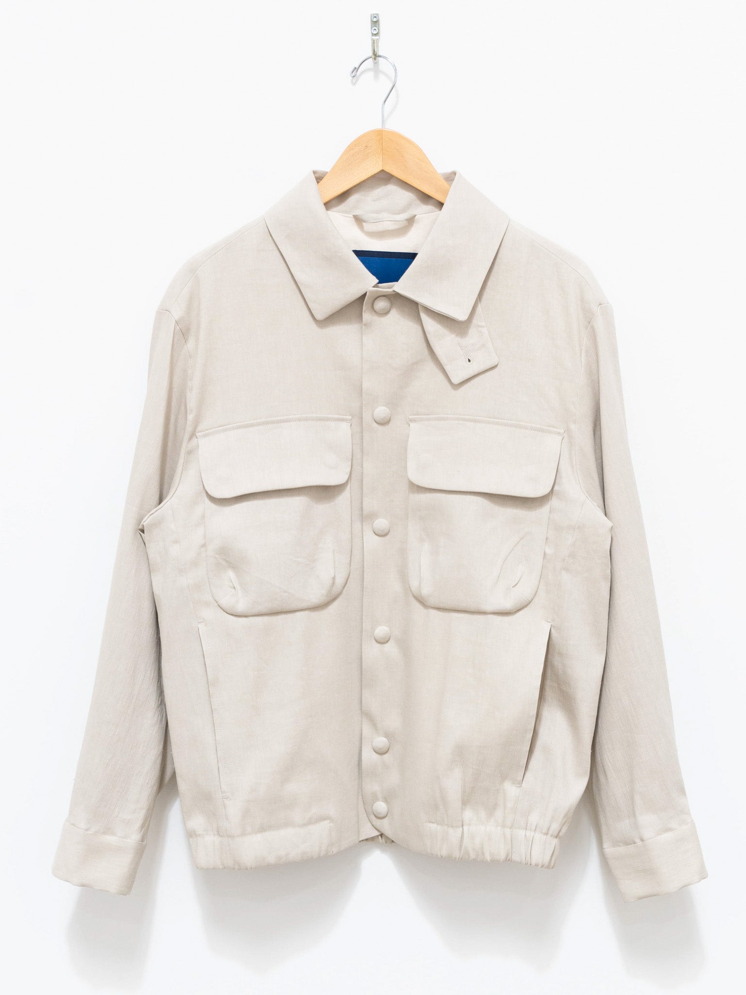 Namu Shop - Document Linen CPO Jacket - Beige