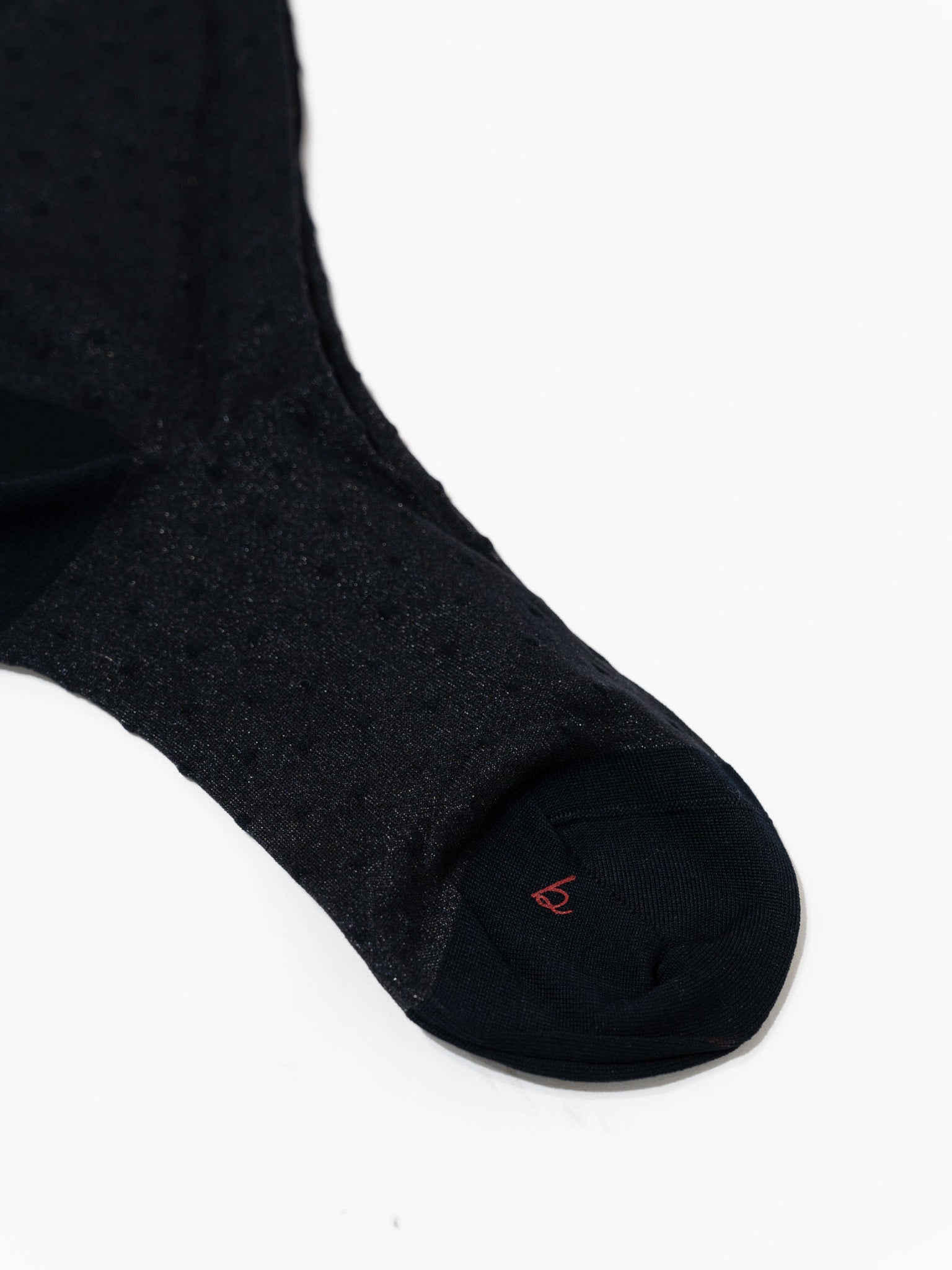 Namu Shop - Babaco Pin Dot Stocking - Beige, Black