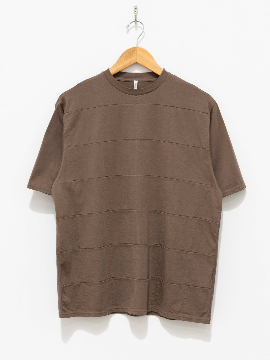 Namu Shop - Babaco Square Patterned Tee - Brown