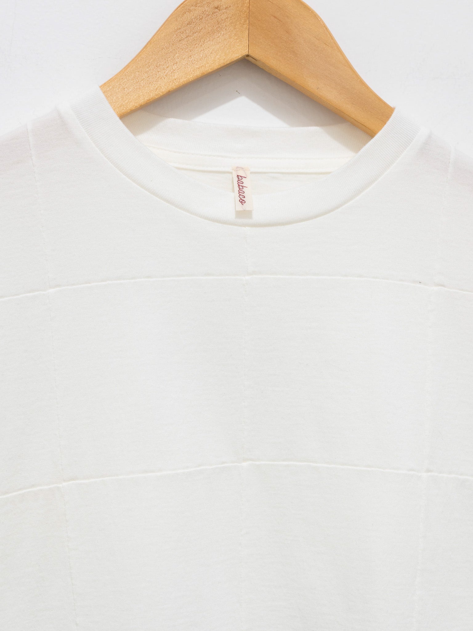 Namu Shop - Babaco Square Patterned Tee - White