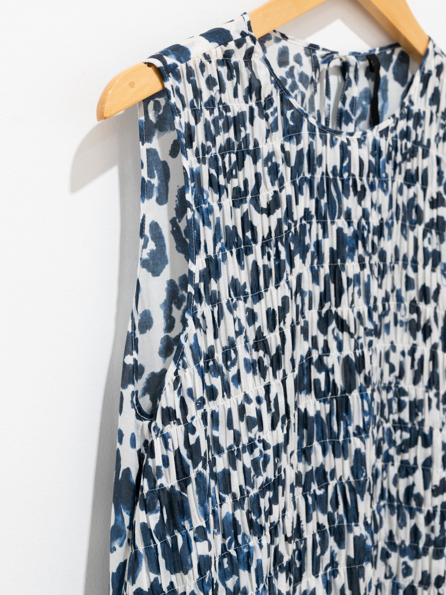 Namu Shop - Sara Lanzi Lightweight Quilted Dress - Blue
