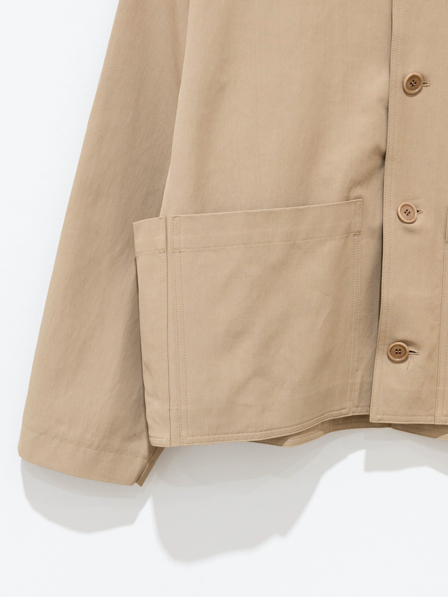 Namu Shop - Sara Lanzi 6 Pocket Jacket - Hazelnut