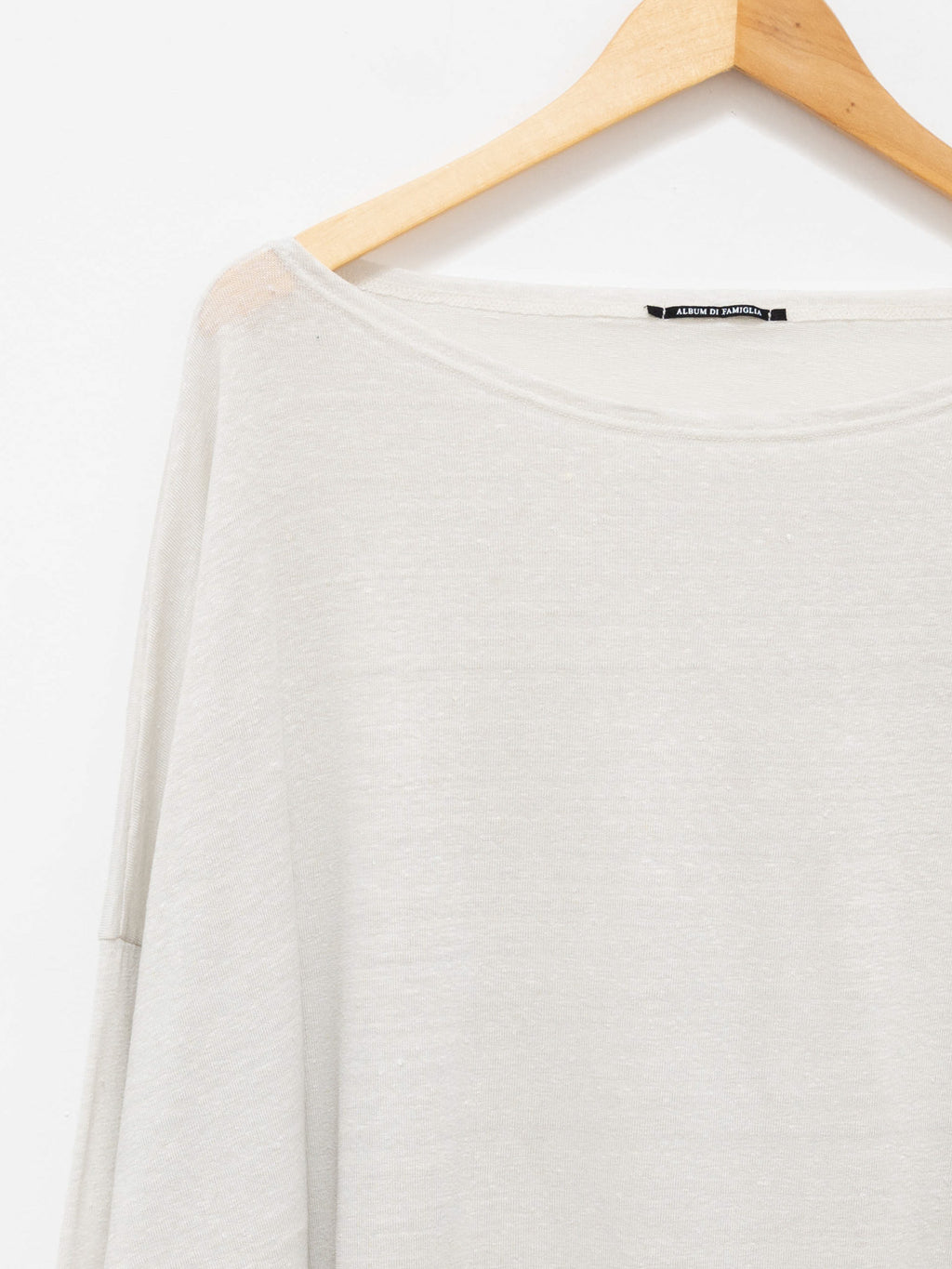 Namu Shop - Album di Famiglia Linen Jumper - Milk