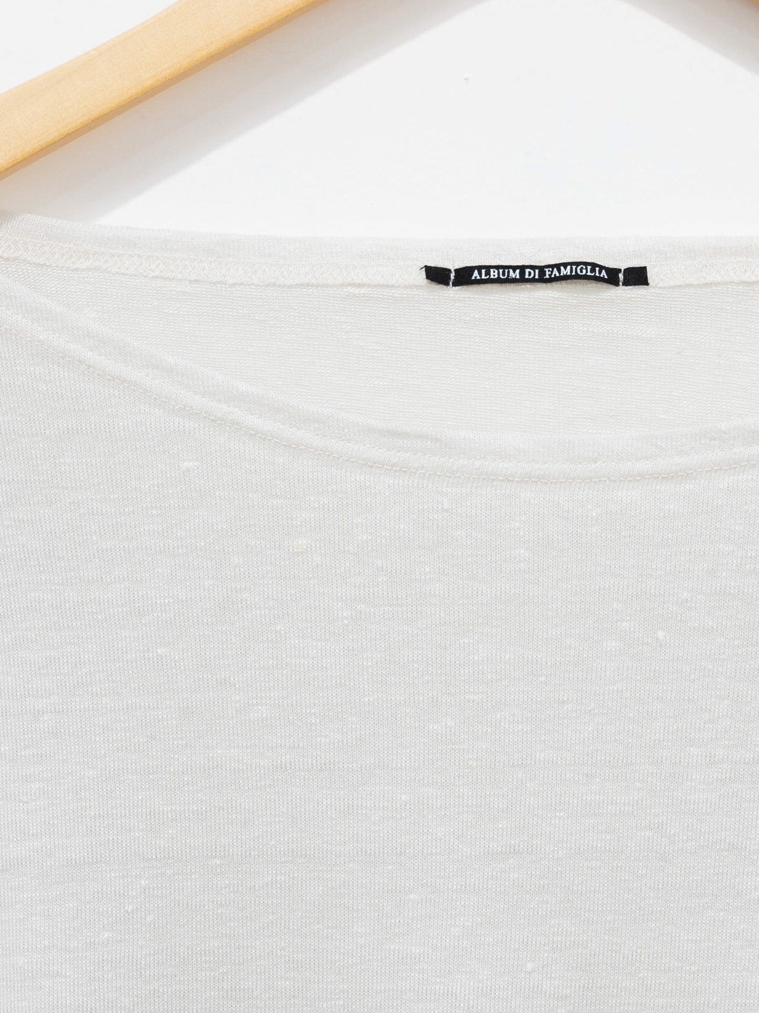 Namu Shop - Album di Famiglia Linen Jumper - Milk