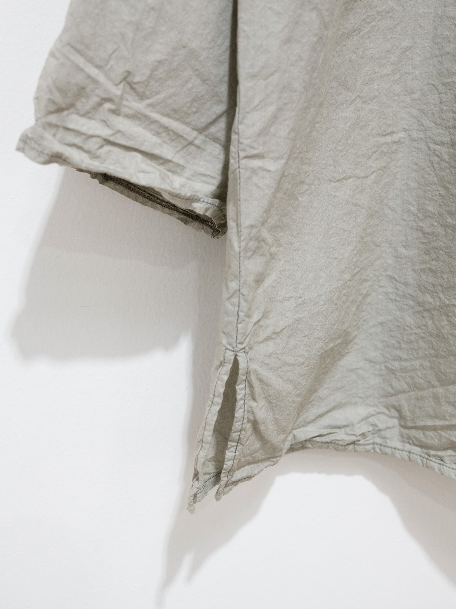 Namu Shop - Album di Famiglia Short Collar Shirt TC - Stone