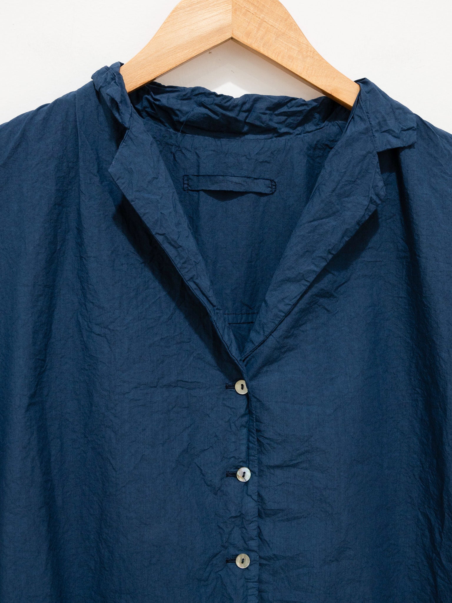 Namu Shop - Album di Famiglia Tailored Collared Dress TC - Navy