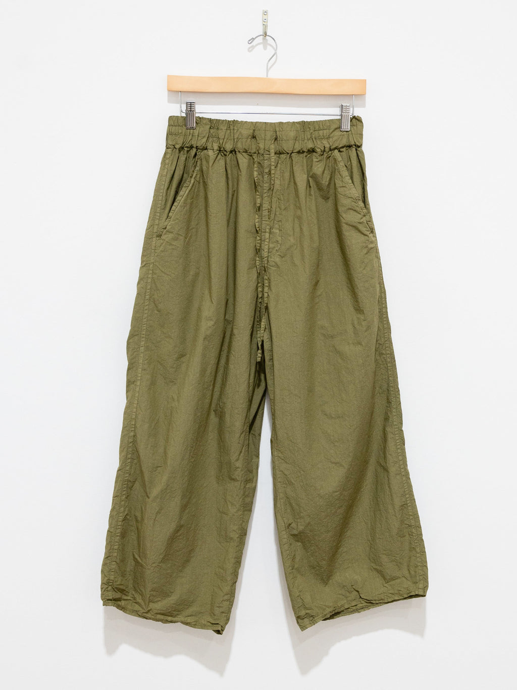 Namu Shop - Album di Famiglia Wide & Short Trousers TC - Khaki