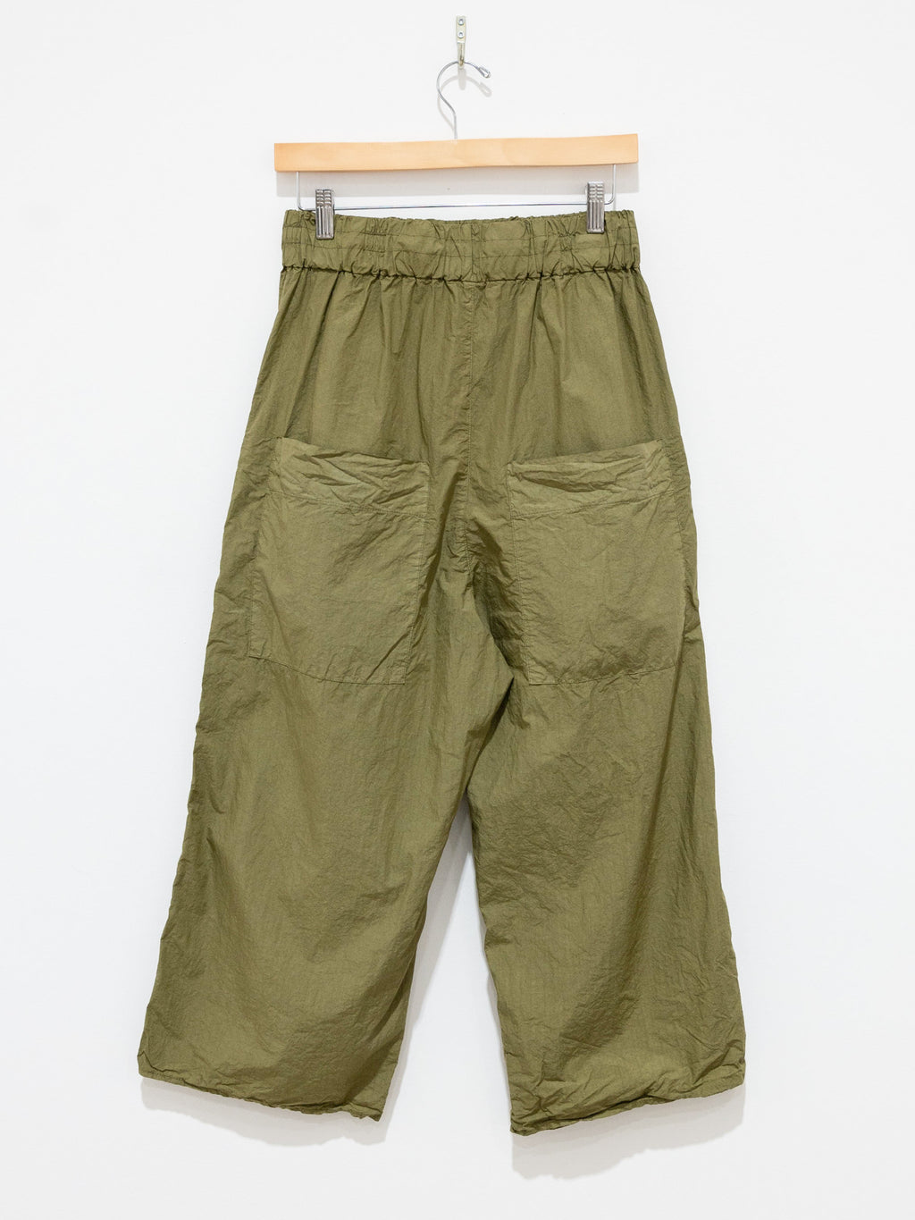 Namu Shop - Album di Famiglia Wide & Short Trousers TC - Khaki