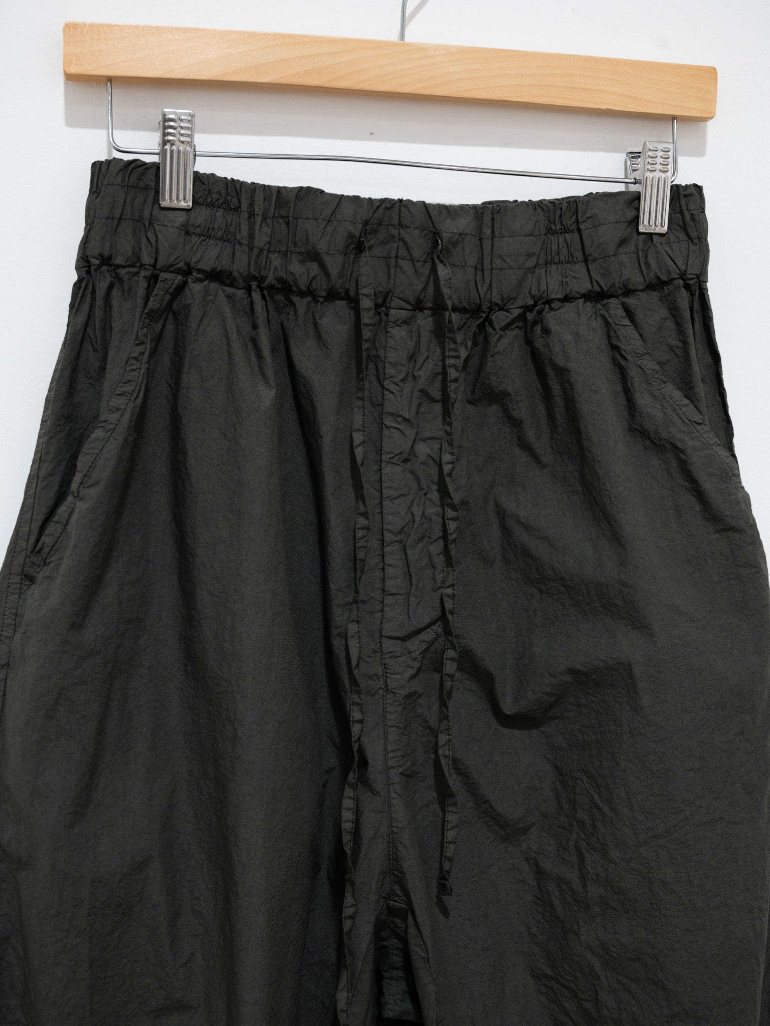 Namu Shop - Album di Famiglia Wide & Short Trousers TC - Moss