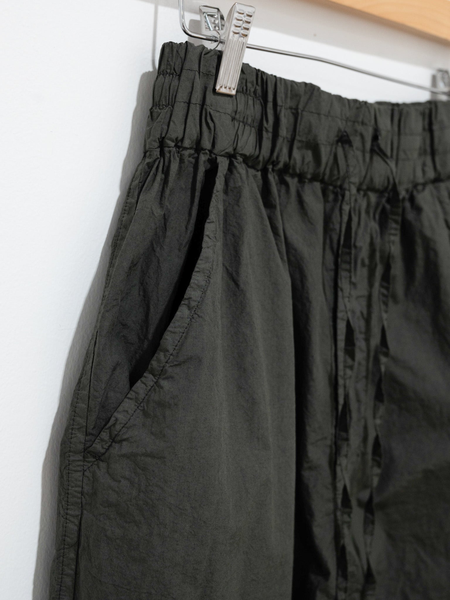 Namu Shop - Album di Famiglia Wide & Short Trousers TC - Moss