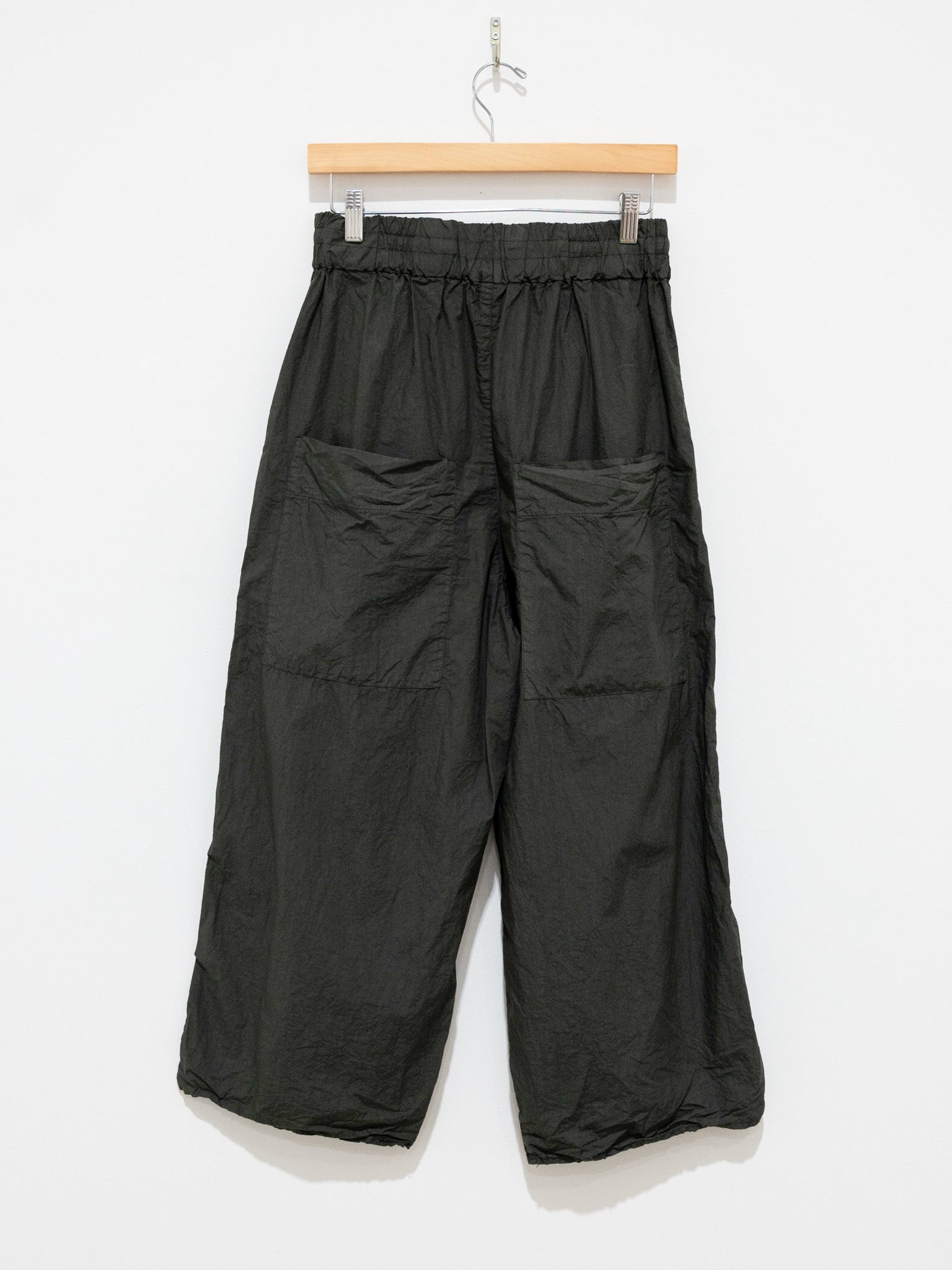 Namu Shop - Album di Famiglia Wide & Short Trousers TC - Moss