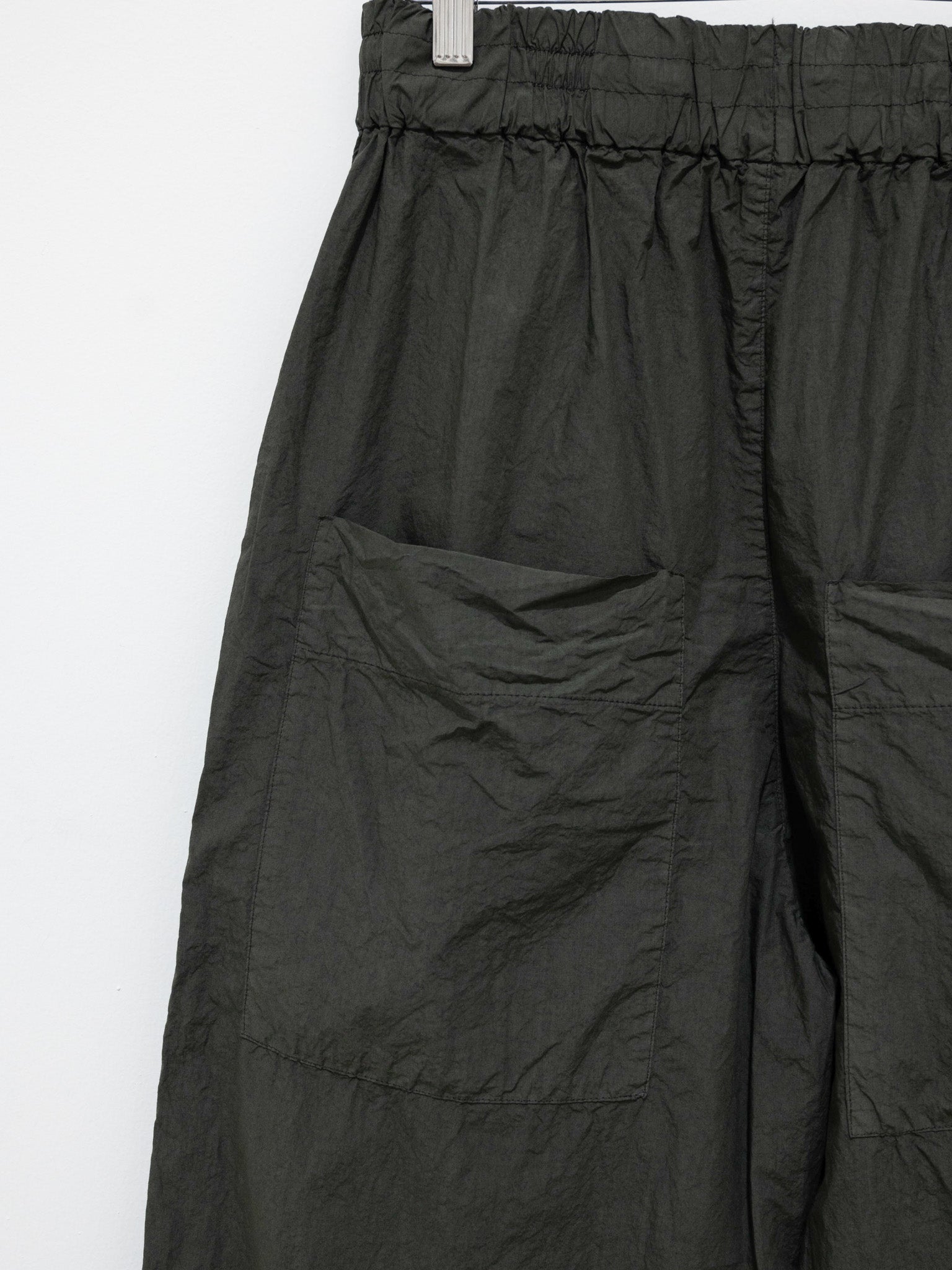 Namu Shop - Album di Famiglia Wide & Short Trousers TC - Moss